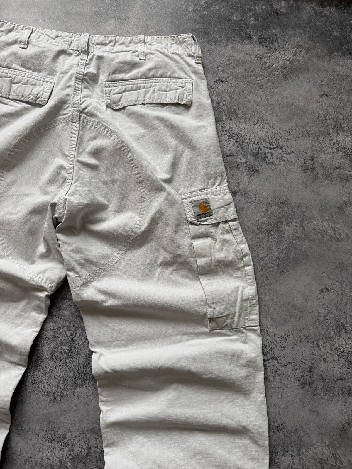 Carhartt Vintage Carhartt Baggy Withe Cargo Pants Size US 32 / EU 48 - 9 Thumbnail