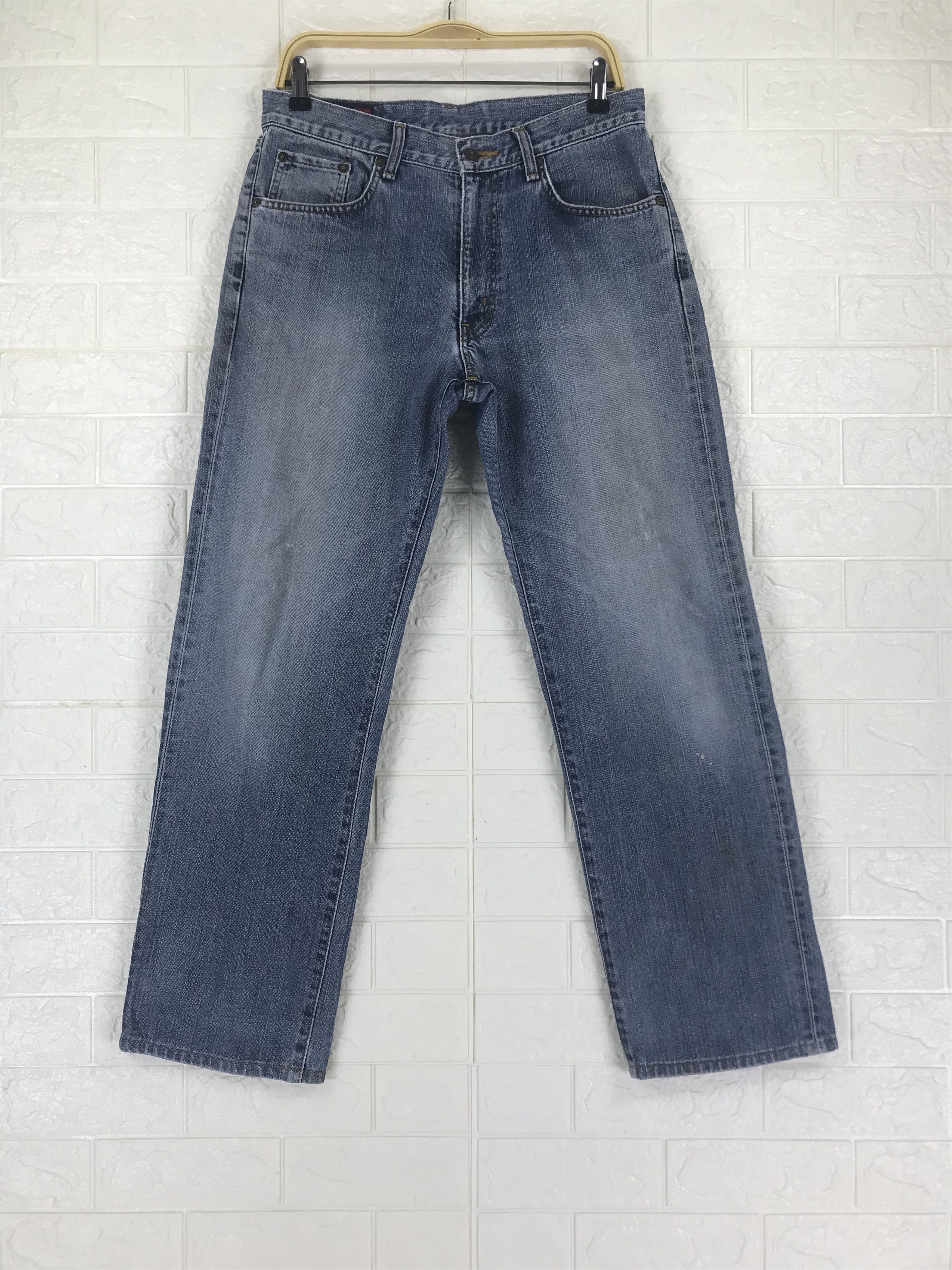 Edwin Vintage Edwin 503Z Regular Blue Washed Jeans Size US 31 - 1 Thumbnail