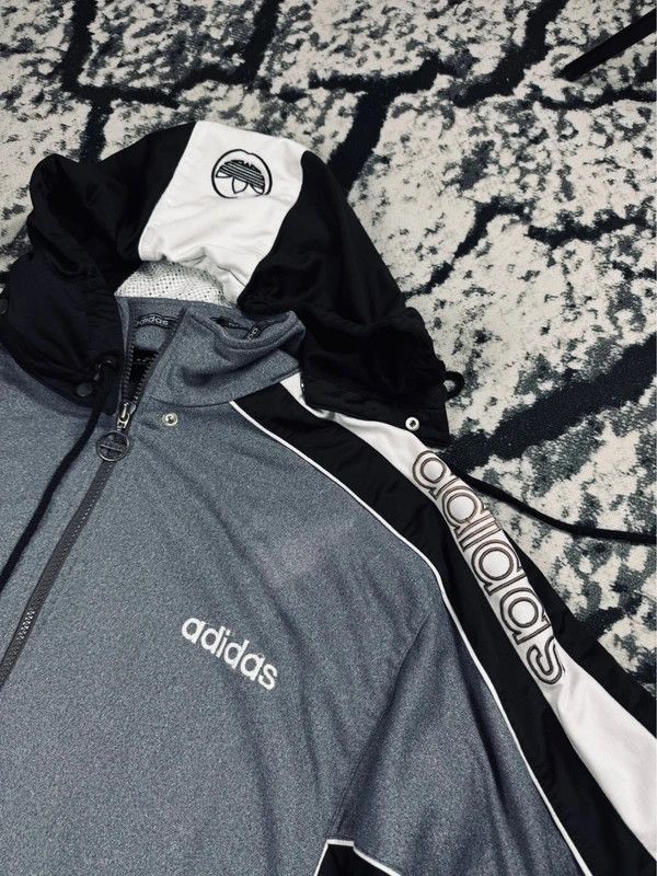 Adidas Vintage Adidas sports sweatshirt gray XL Size US XL / EU 56 / 4 - 3 Thumbnail