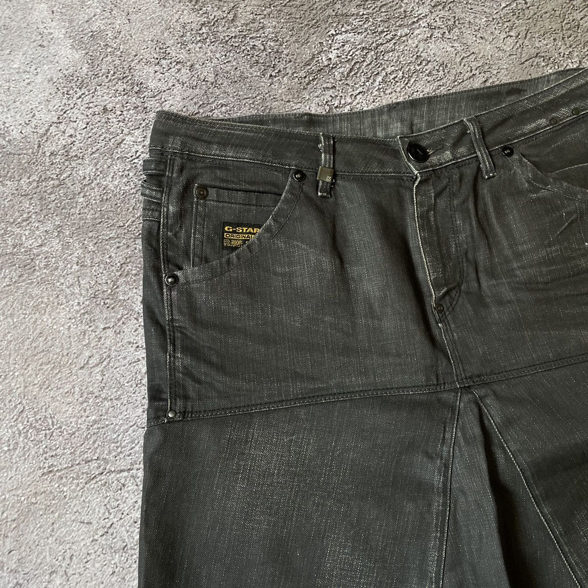 Vintage Vintage 90s G-Star Distressed Cargo Skirt Grunge Y2K Logo 30 Size 30" / US 8 / IT 44 - 4 Thumbnail