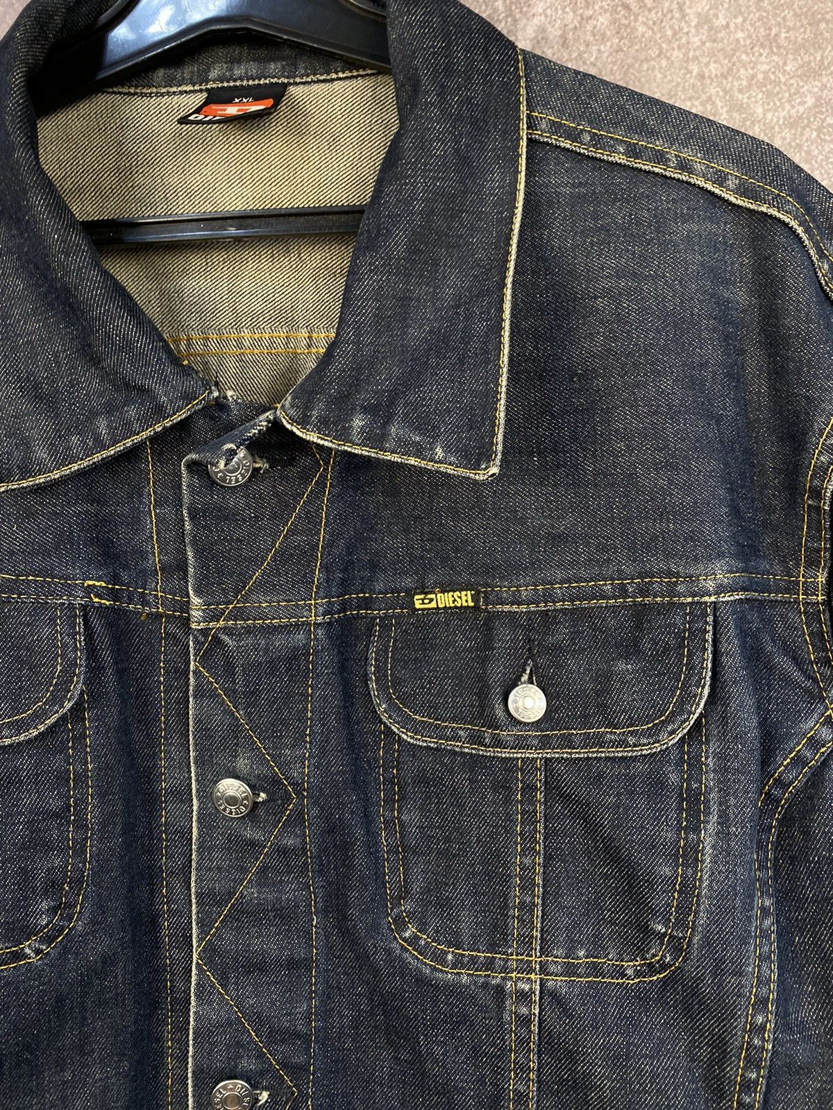 Diesel Vintage Diesel jeans jacket 90s rare Size US XXL / EU 58 / 5 - 4 Thumbnail