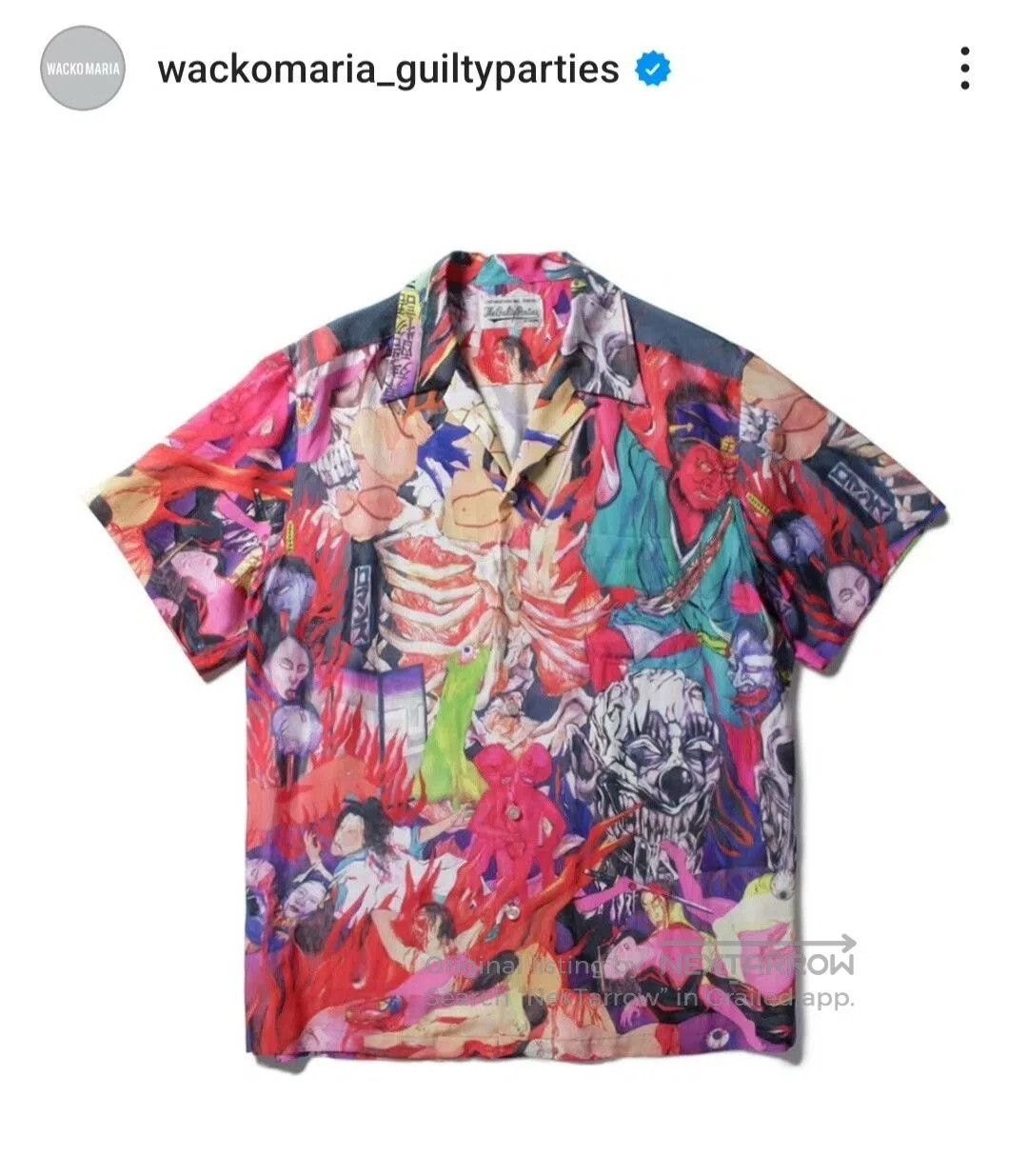Wacko Maria Wacko Maria Hawaiian Shirt. Size US M / EU 48-50 / 2 - 1 Thumbnail