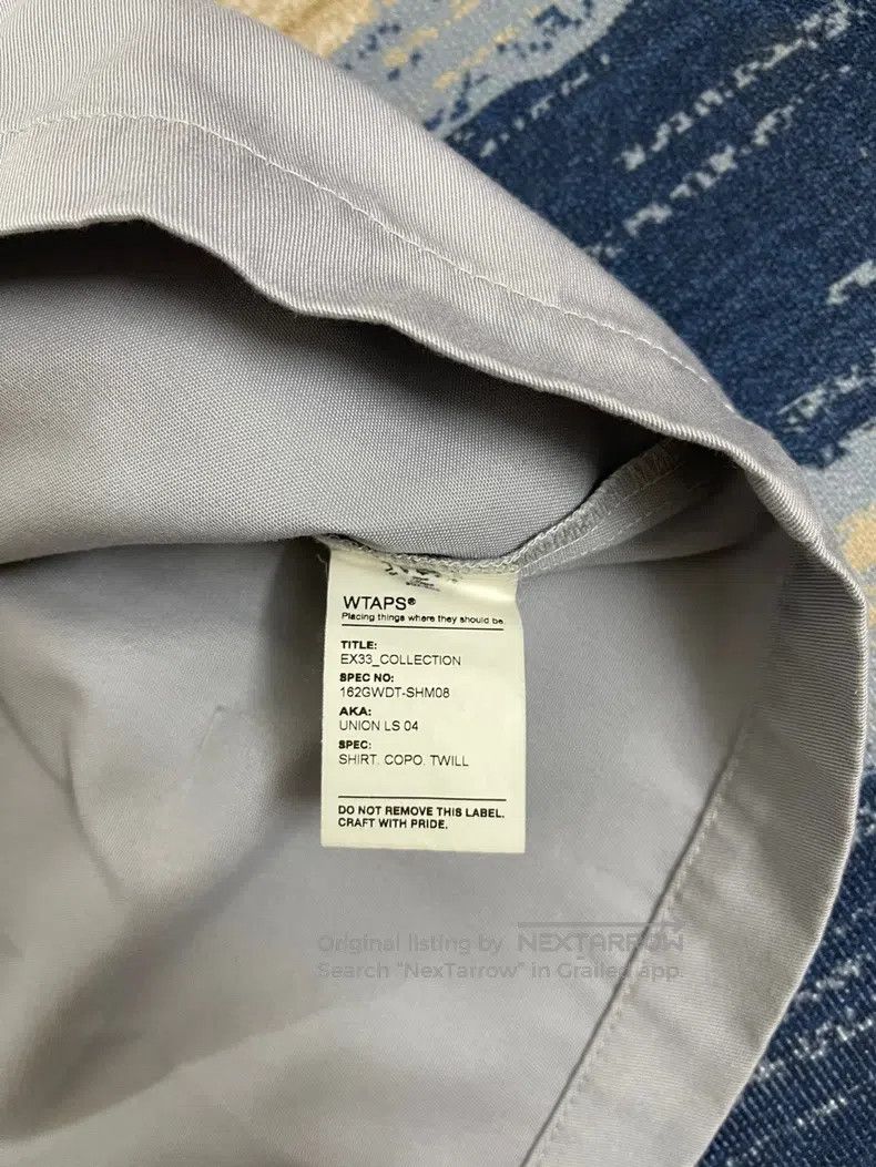 Wtaps Wtaps Blue Shirt Size US M / EU 48-50 / 2 - 8 Thumbnail