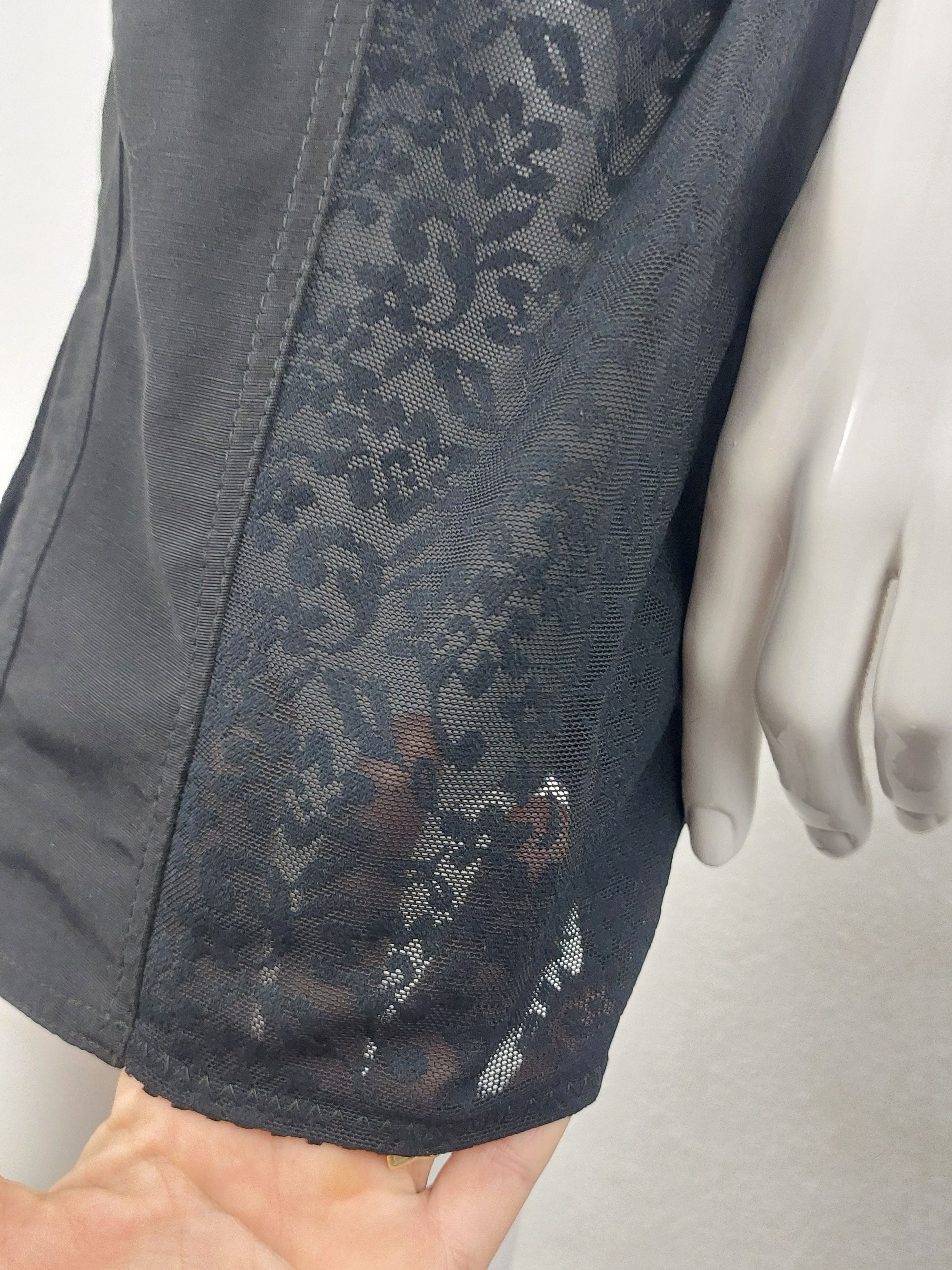 Jean Paul Gaultier Jean Paul Gaultier 80s Net Junior Corset Lace-Up Denim Dress Size S / US 4 / IT 40 - 8 Thumbnail