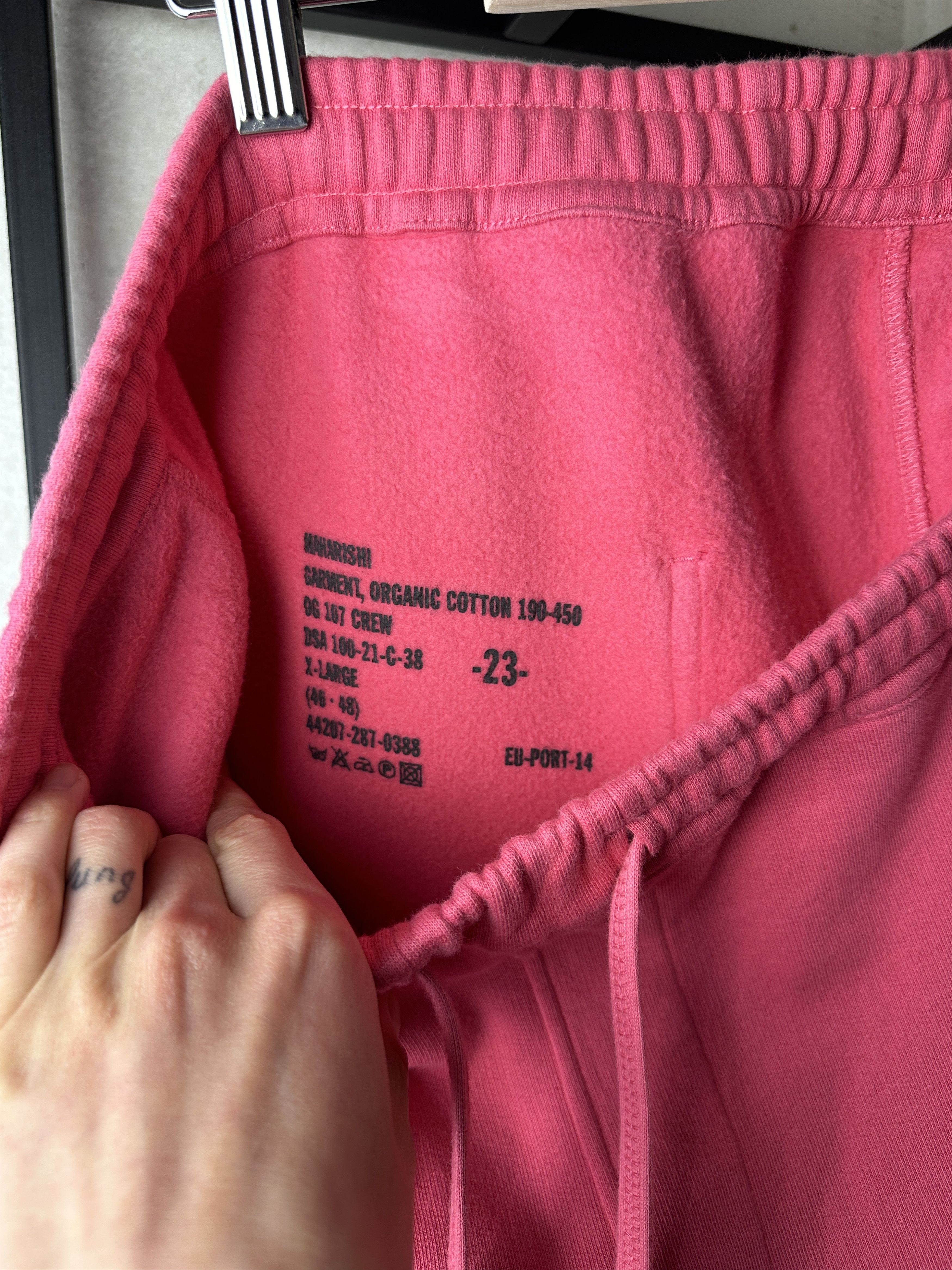 Maharishi Maharishi Pink Sweatpants Size US 36 / EU 52 - 7 Thumbnail