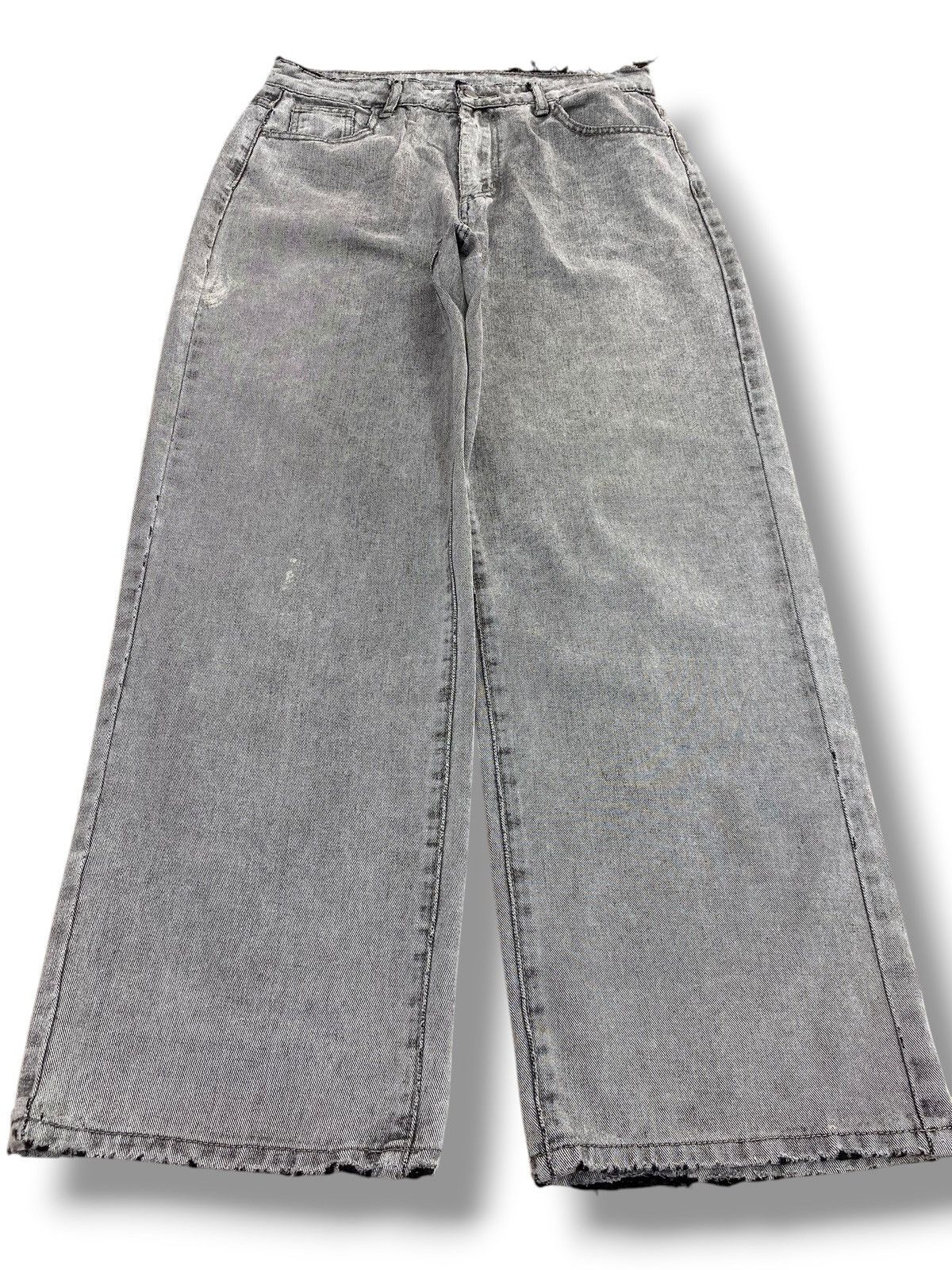 Japanese Brand Japanese Brand Acid Wash Style Wide-Leg Jeans Size US 32 / EU 48 - 1 Thumbnail