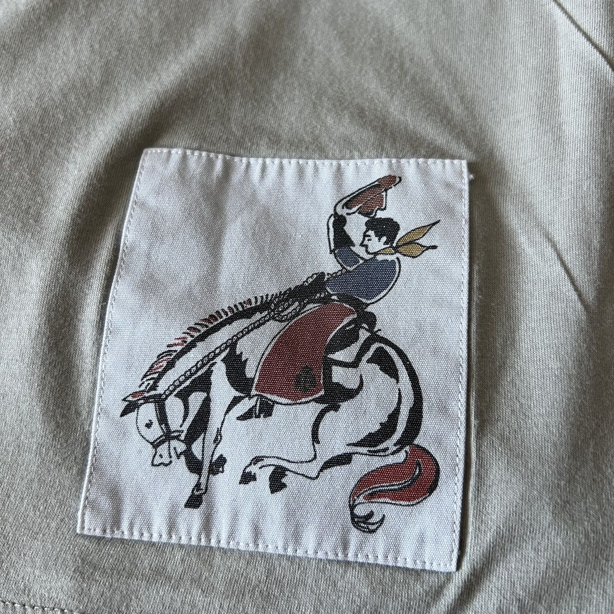 Prada 🔥🔥 Prada Contrast Patch Pocket T-Shirt Size US XL / EU 56 / 4 - 5 Thumbnail