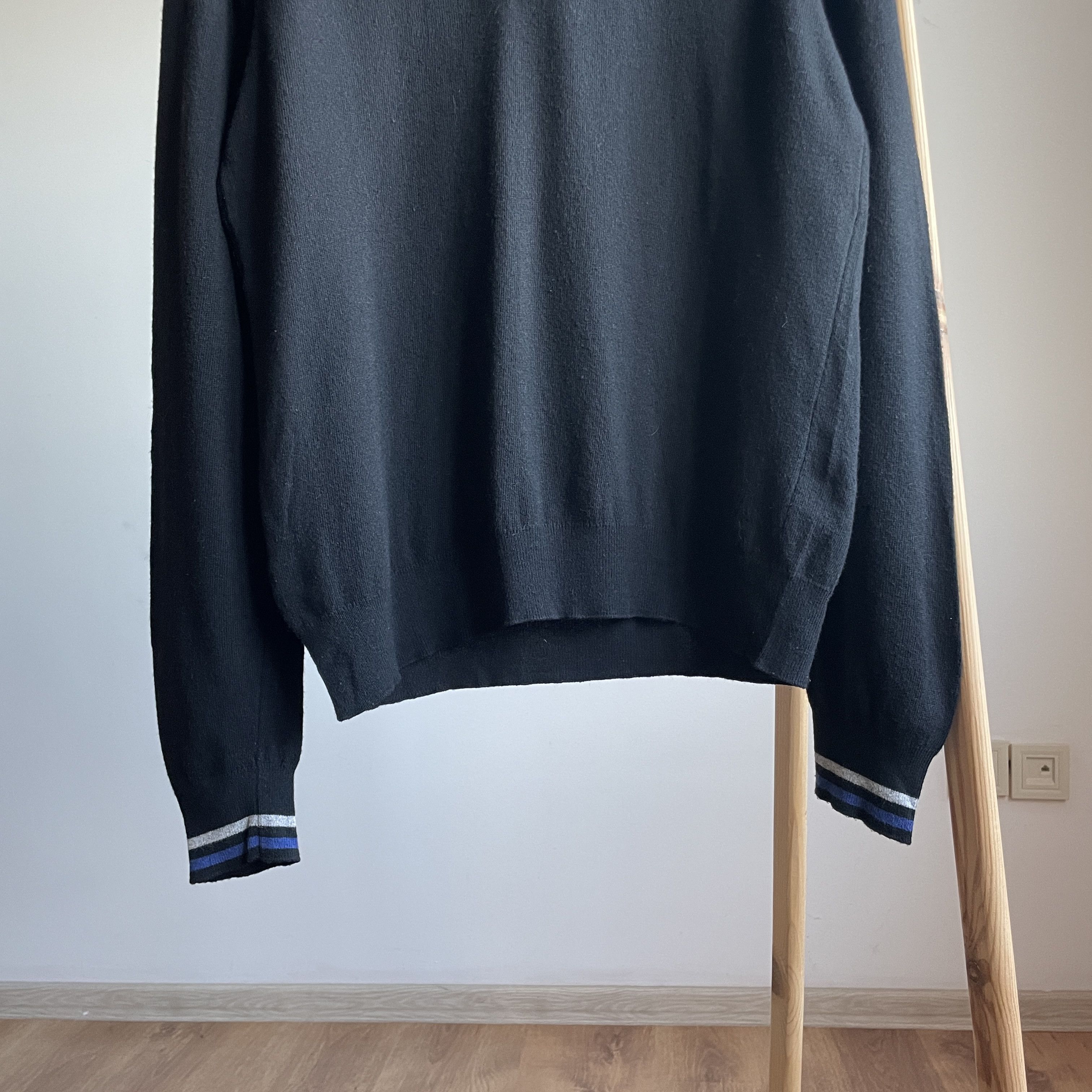 Lacoste Lacoste Vintage Cotton Blend Collared Sweater Size 4 Size US M / EU 48-50 / 2 - 5 Thumbnail