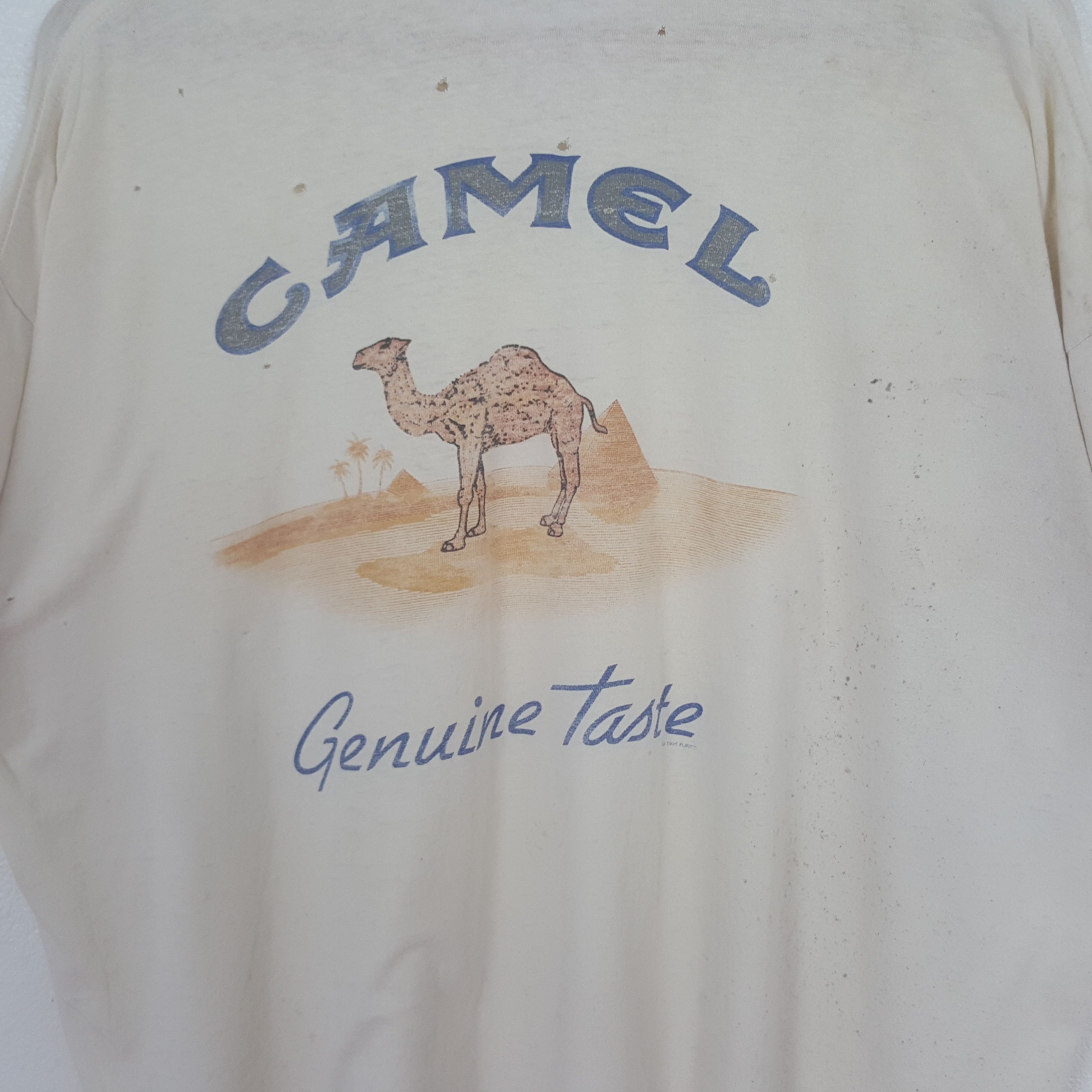 Camel Vintage Camel Genuine Taste 90's Tshirt C312N76 Size US XL / EU 56 / 4 - 2 Thumbnail