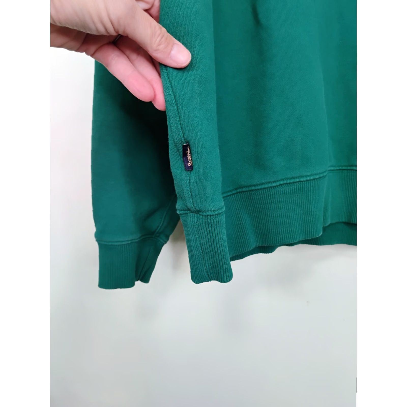 Superdry Superdry Crewneck Long Sleeve Fleece Sweatshirt XL Green Unisex Adults Oversized Pullover Sweatshirt Mens Womens (adjusted within allowed words) Size US XL / EU 56 / 4 - 3 Thumbnail