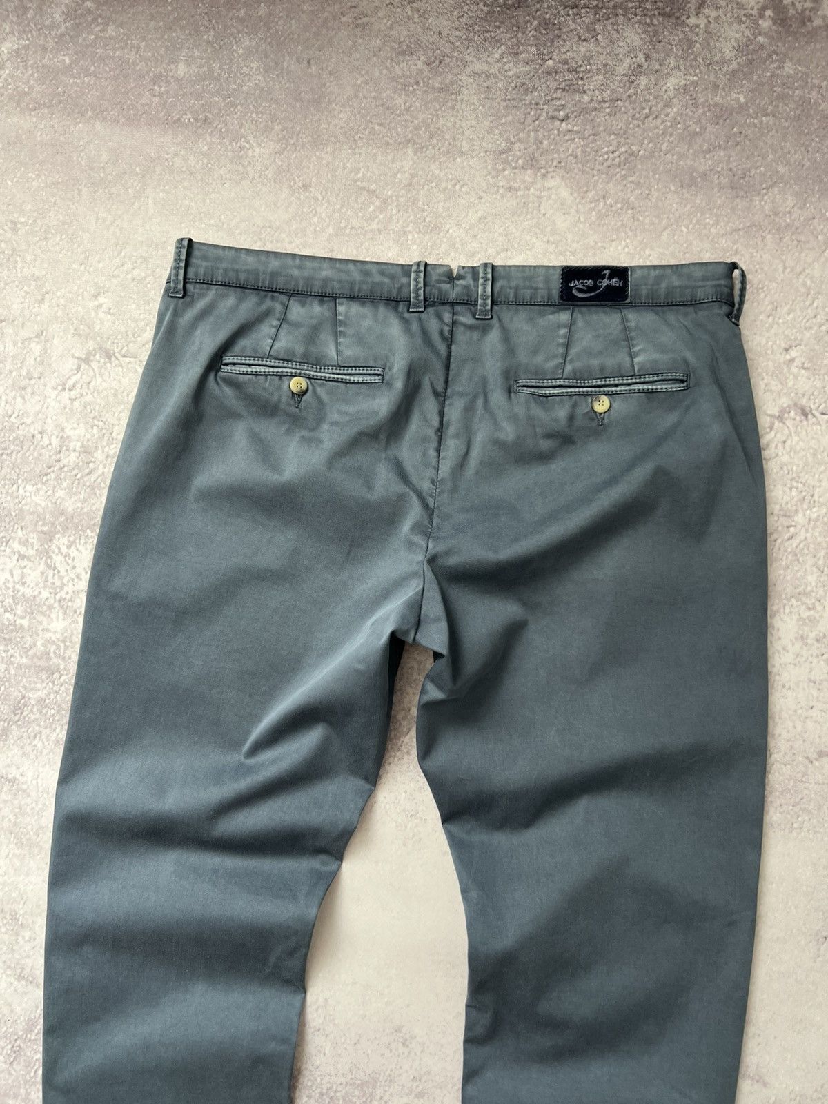 Jacob Cohen Academy Men’s Chino Pants Cotton Stretch Size 37