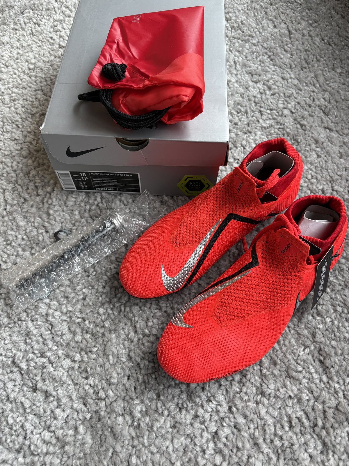 Nike Nike Phantom VSN Elite SG AC Size US 10 / EU 43 - 4 Thumbnail