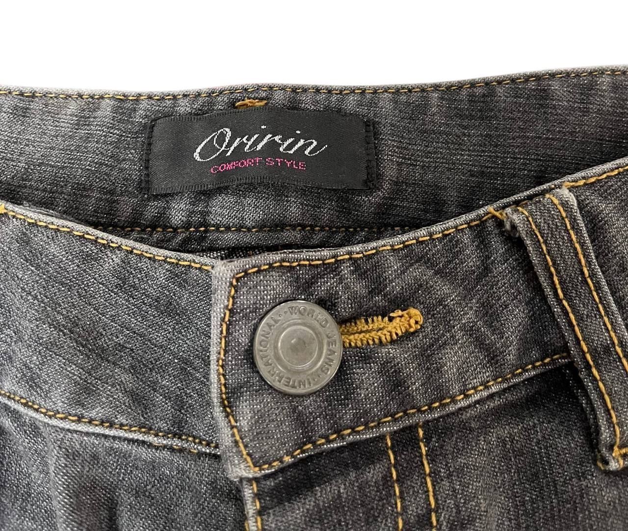 Tornado Mart Flare Jeans Oririn sideline faded black bootcut wideleg Size US 28 / EU 44 - 7 Thumbnail