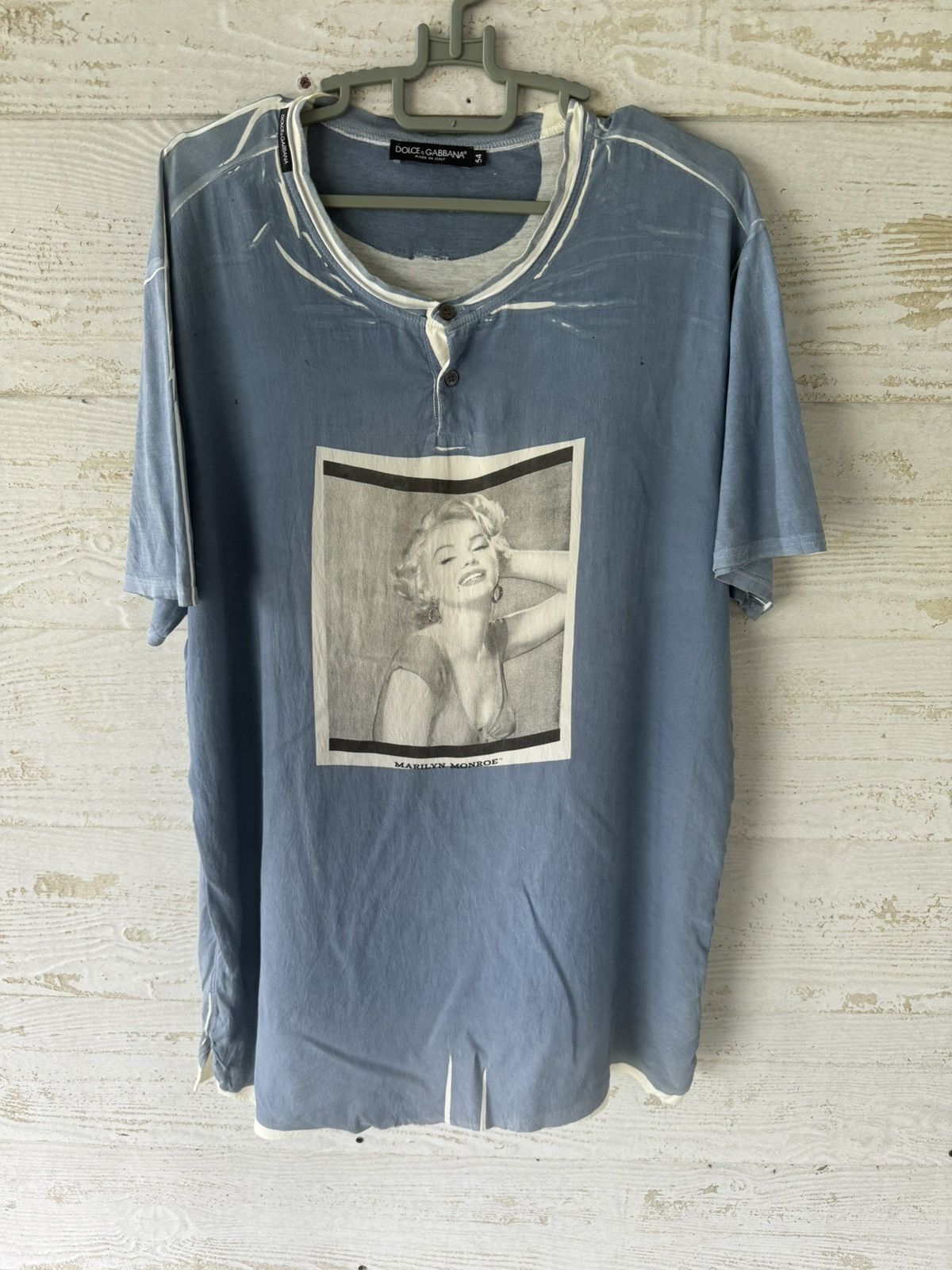 Dolce & Gabbana RARE D&G X MARILYN MONROE TEE SHIRT ITALY Size US L / EU 52-54 / 3 - 1 Thumbnail