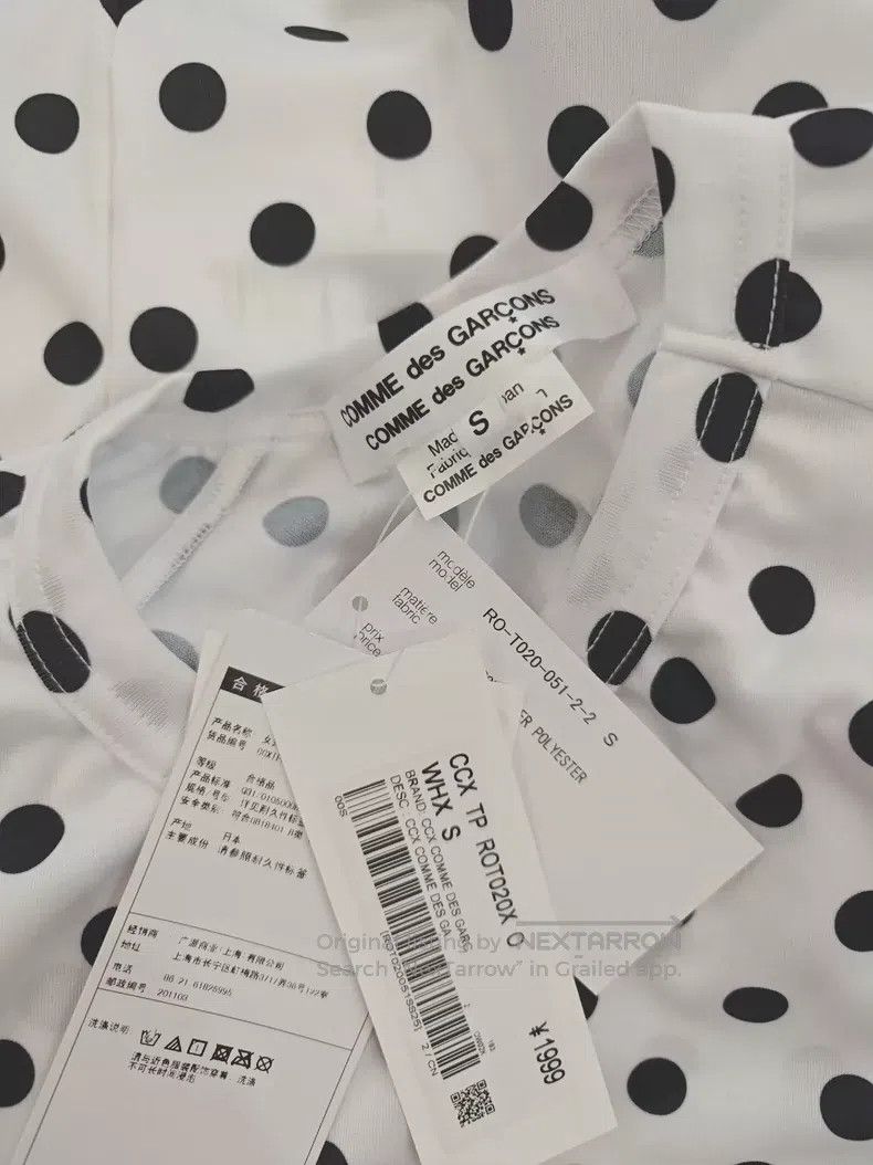 Comme des Garcons Comme Des Garcons Polka dot top, size S Size S / US 4 / IT 40 - 6 Thumbnail