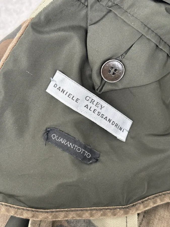 Daniele Alessandrini 2010s Daniele Alessandrini Camo Trench Coat Size US M / EU 48-50 / 2 - 12 Thumbnail