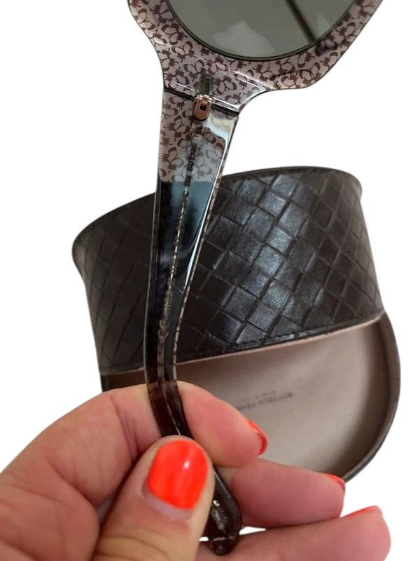 Bottega Veneta Bottega Veneta Oversized Floral Sunglasses with Case Size ONE SIZE - 7 Thumbnail