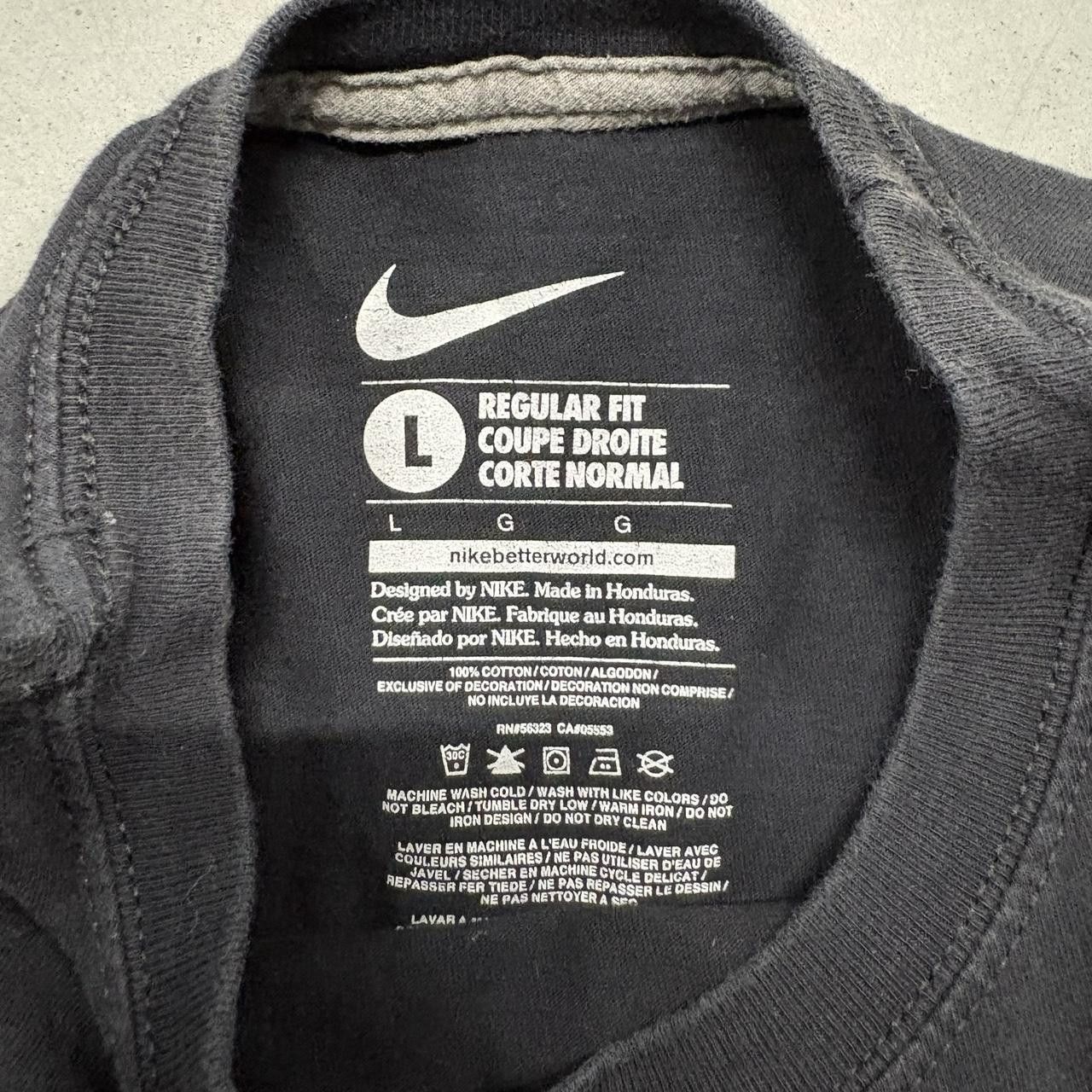 Nike Crazy Vintage Y2K/2000s Nike Florida State Seminoles 2013 National Champions Black Tee Shirt! Size US M / EU 48-50 / 2 - 4 Thumbnail