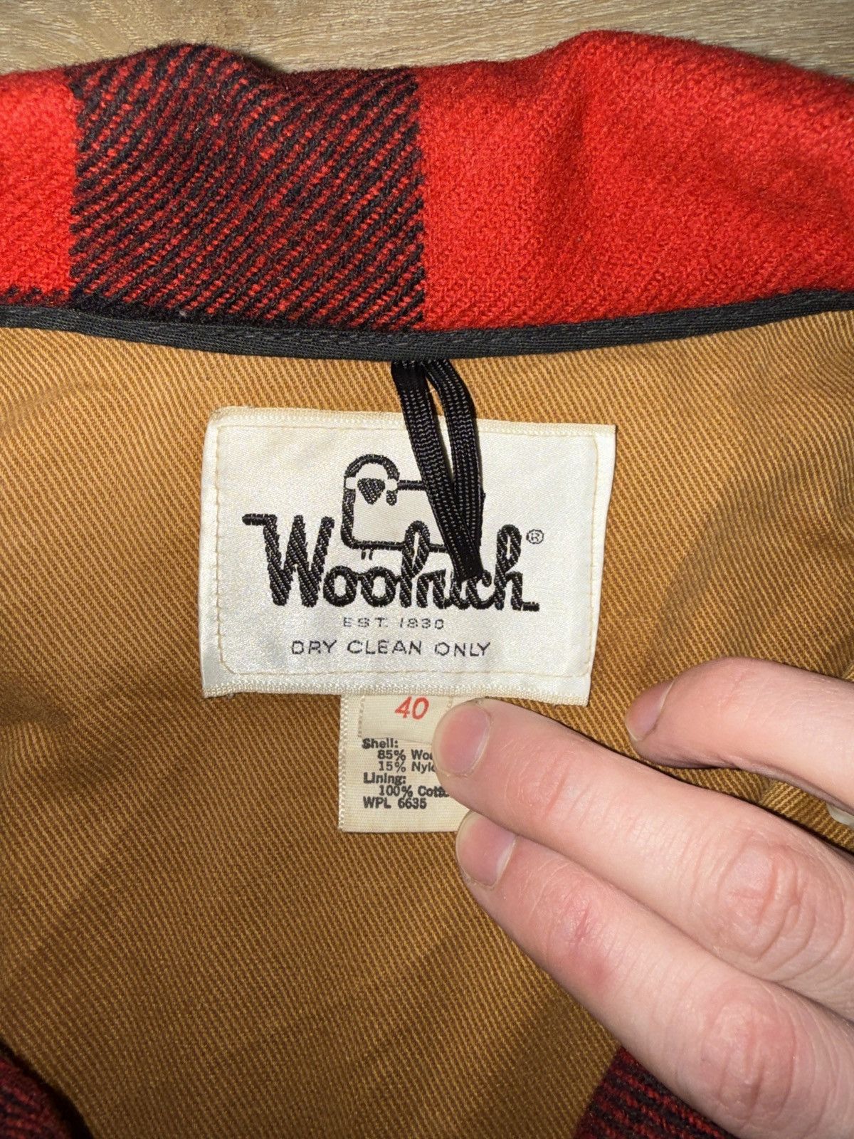 Woolrich Woolen Mills Vintage Woolrich Wool Hunting Jacket Plaid Coat Size 40 Size US M / EU 48-50 / 2 - 8 Thumbnail