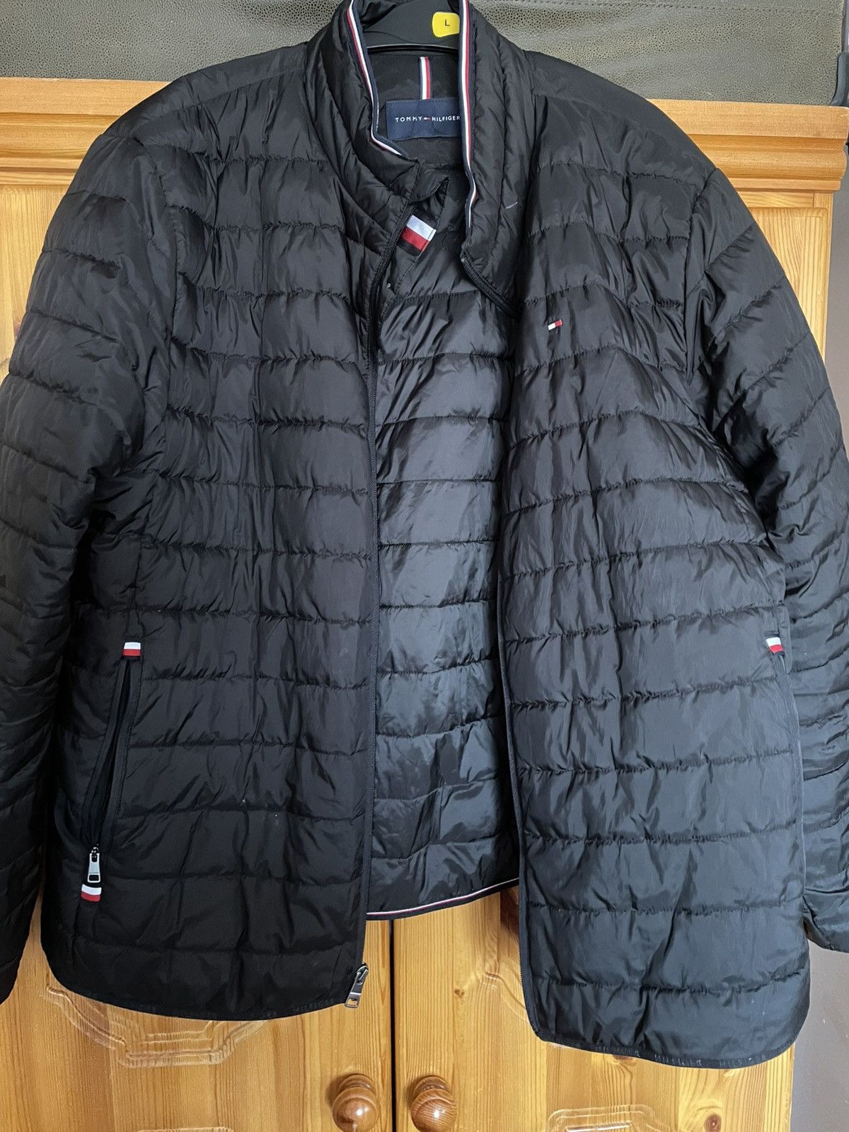 Tommy Hilfiger Core packable quilted jacket black Size US L / EU 52-54 / 3 - 1 Thumbnail