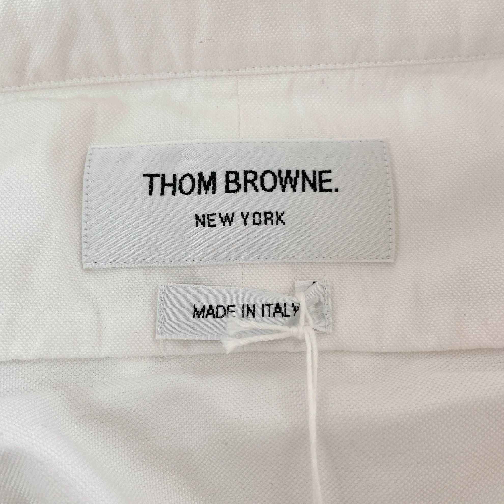 Thom Browne Thom Browne White Shirt US 2 Tagged Size US M / EU 48-50 / 2 - 7 Thumbnail