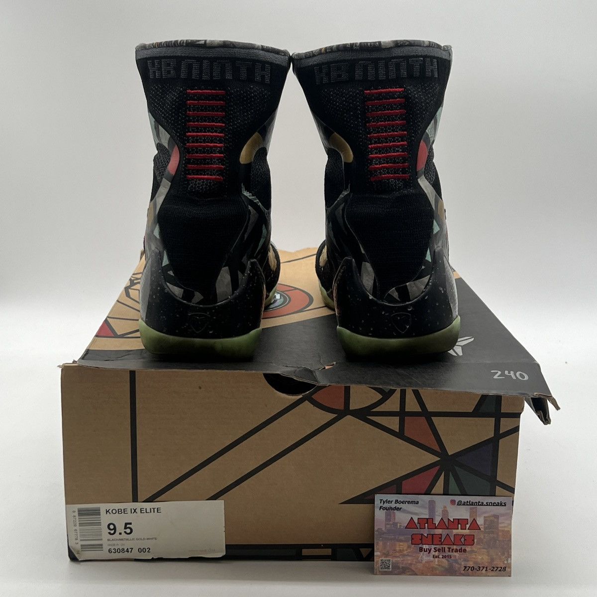 Nike Kobe 9 Nola gumbo league maestro Size US 9.5 / EU 42-43 - 3 Thumbnail
