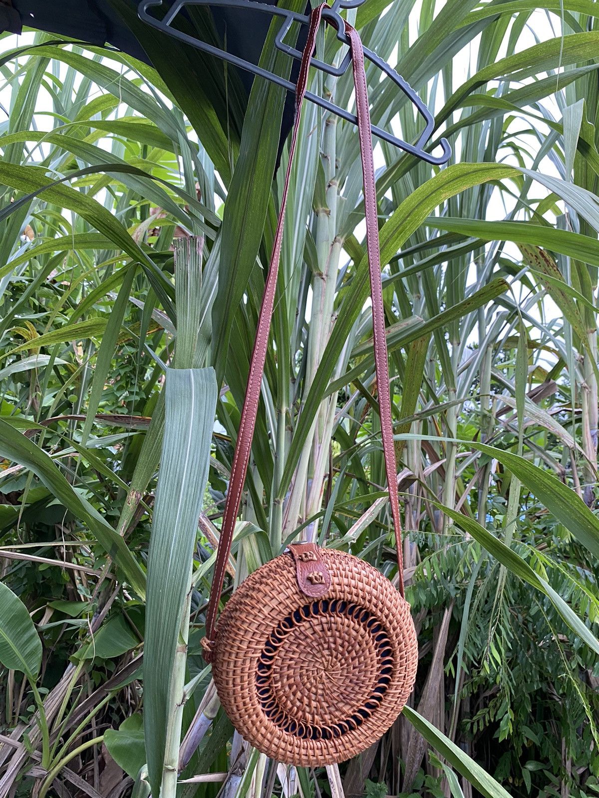 Vintage Ratan sling bag-handmade Size ONE SIZE - 5 Thumbnail