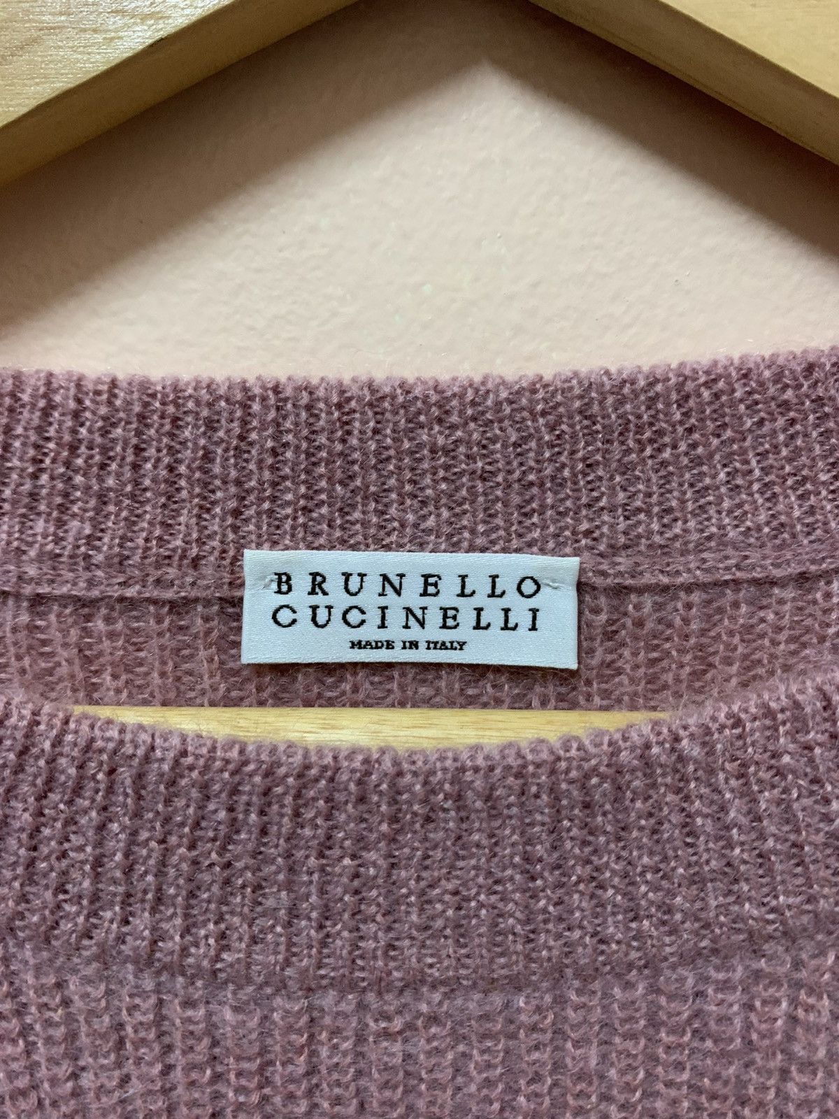 Brunello Cucinelli Brunello Cucinelli Bead-Embellished Mohair-Blend Sweater Size XS / US 0-2 / IT 36-38 - 14 Thumbnail