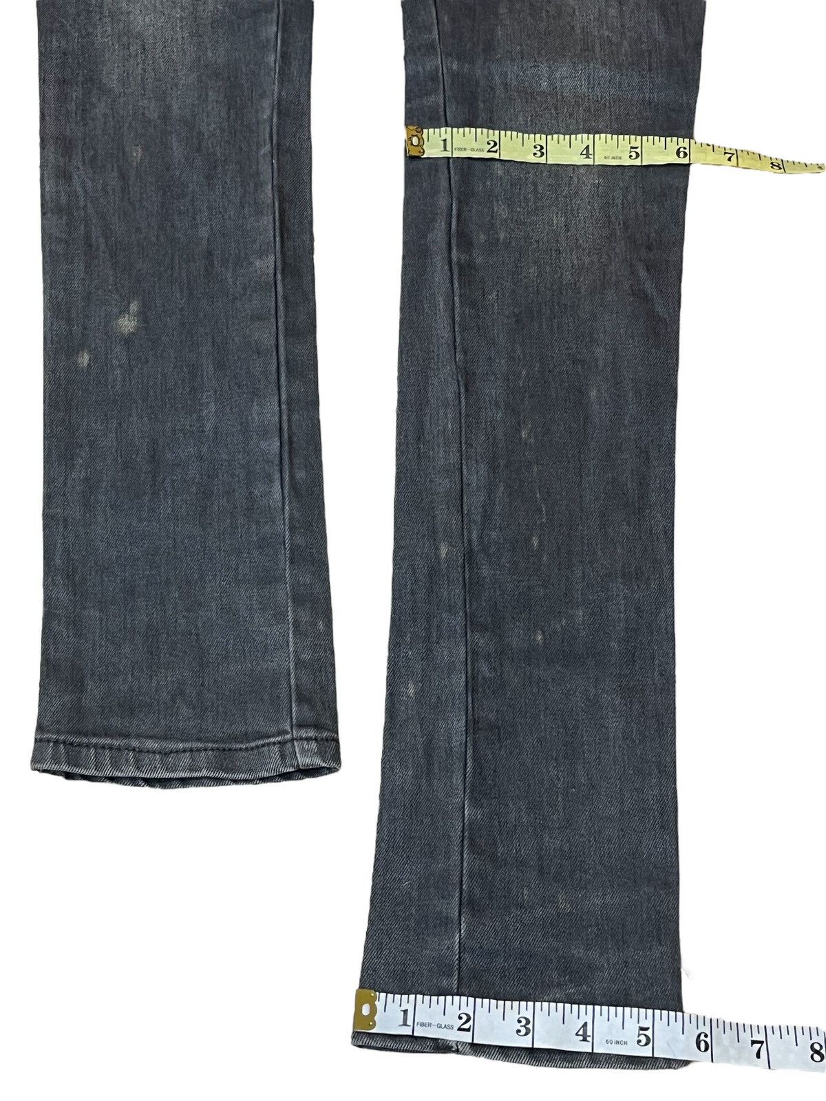 Ksubi FADED🔥KSUBI/TSUBI BLACK STRETCH COTTON SKINNY JEANS Size US 29 - 15 Thumbnail