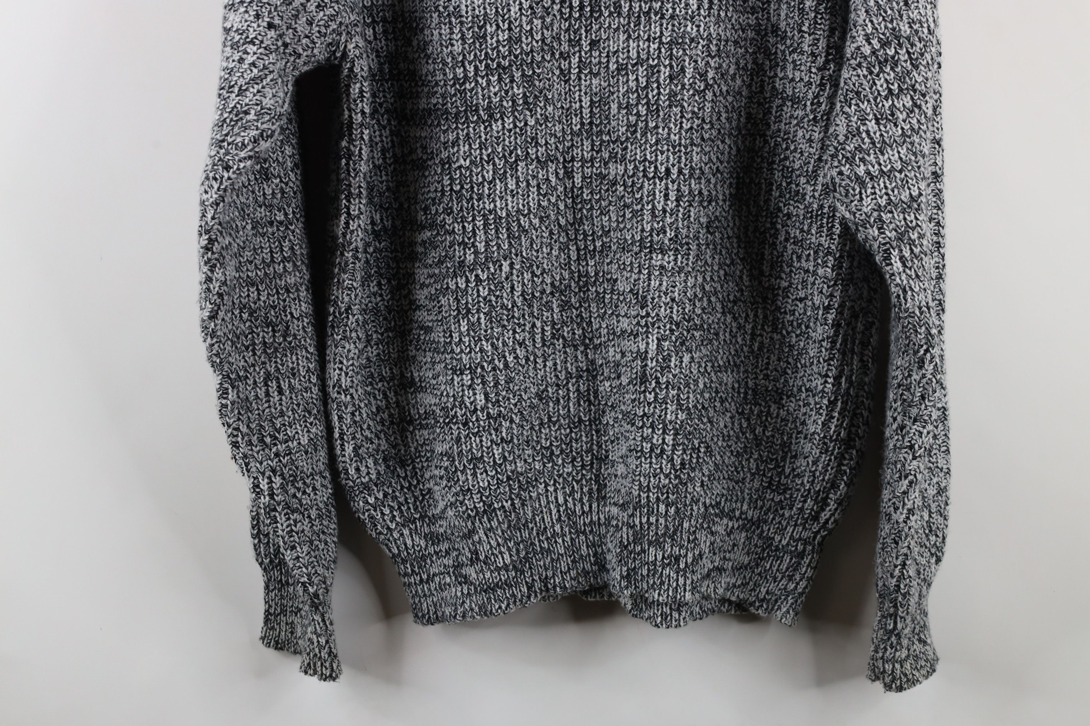 Vintage Vintage 90s Streetwear Chunky Ribbed Knit Crewneck Sweater Size US M / EU 48-50 / 2 - 9 Thumbnail