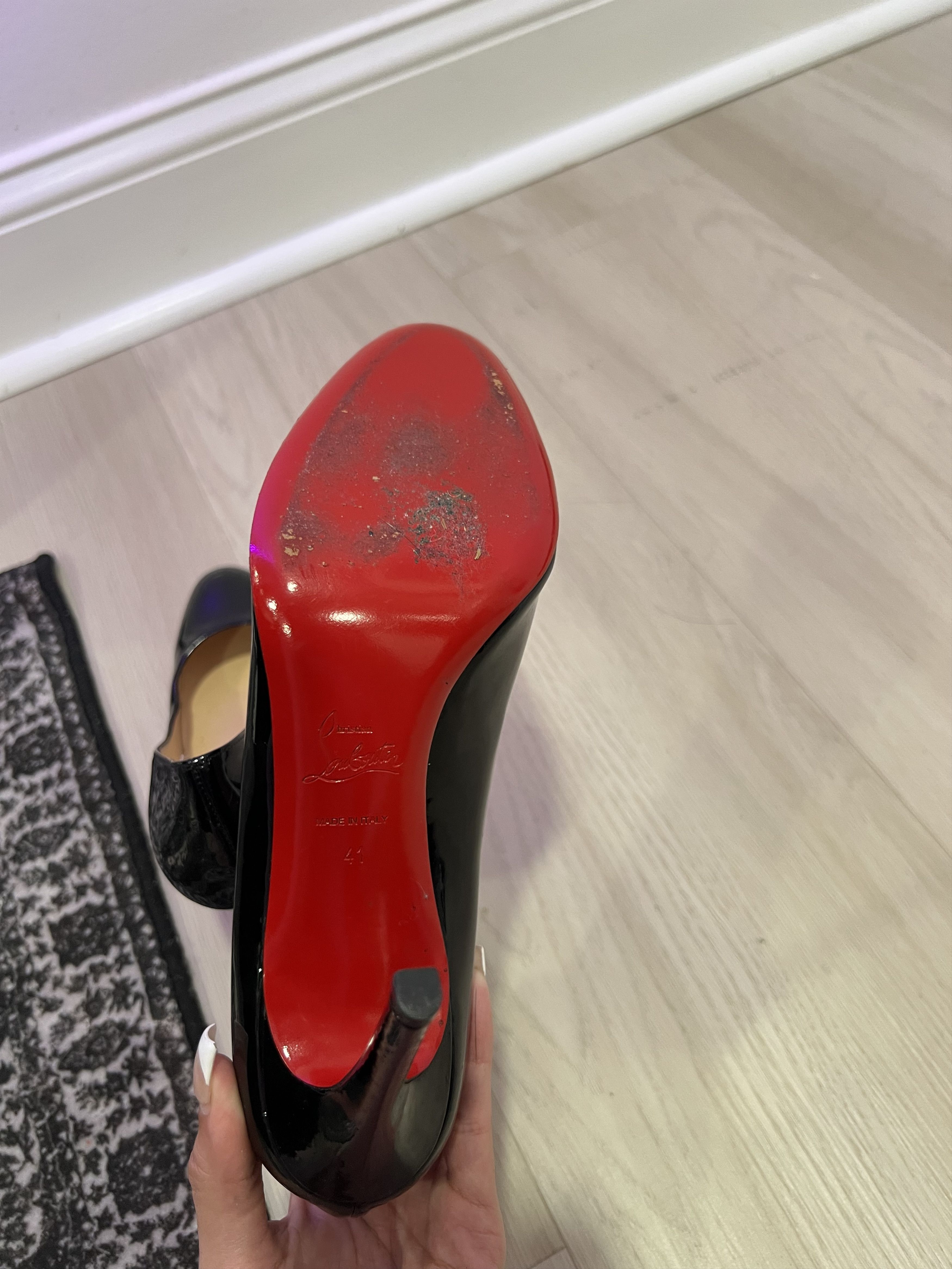Christian Louboutin red bottom heel Size US 9.5 / IT 39.5 - 5 Thumbnail