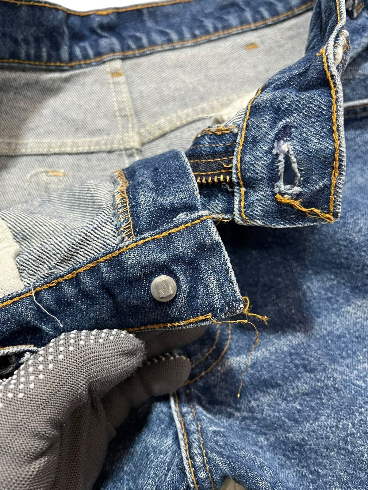 Levi's × Vintage VINTAGE LEVIS 517 ORANGE TAG JEANS Size US 33 - 6 Thumbnail