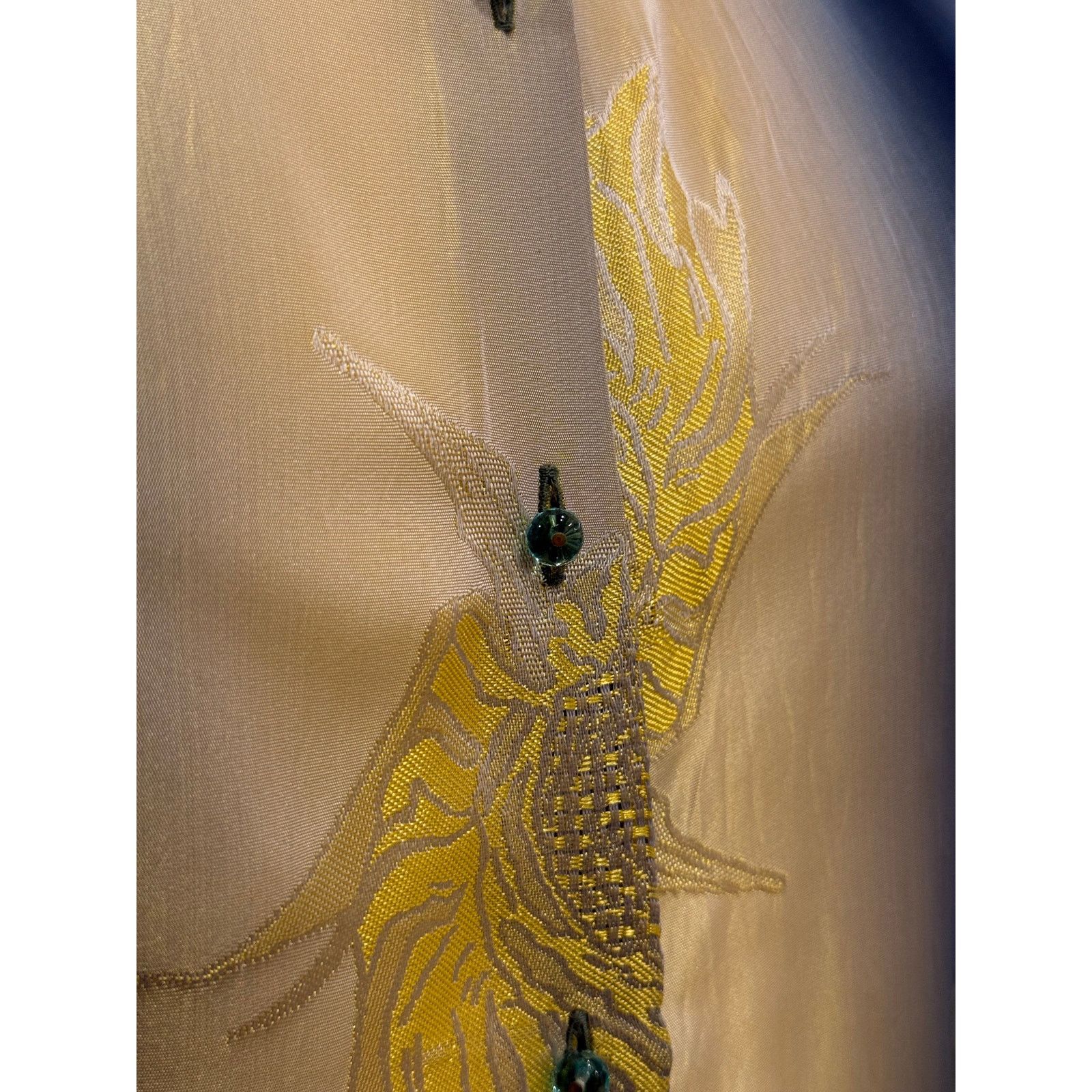Roberto Cavalli 2000s Cavalli iridescent embroidered shirt Size M / US 6-8 / IT 42-44 - 10 Thumbnail