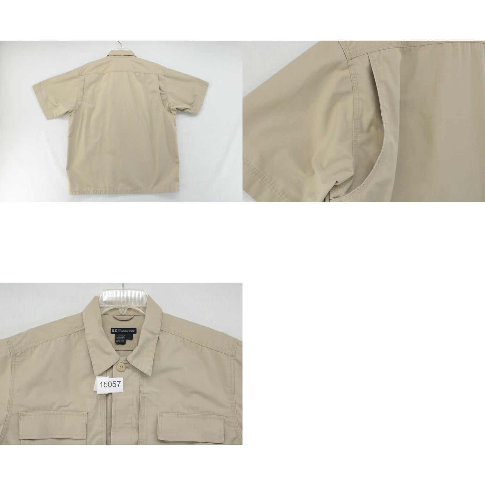 Vintage 5.11 Tactical Shirt Khaki Mens L Large Gun Pocket Conceal Carry Utility Uniform Size US L / EU 52-54 / 3 - 8 Thumbnail