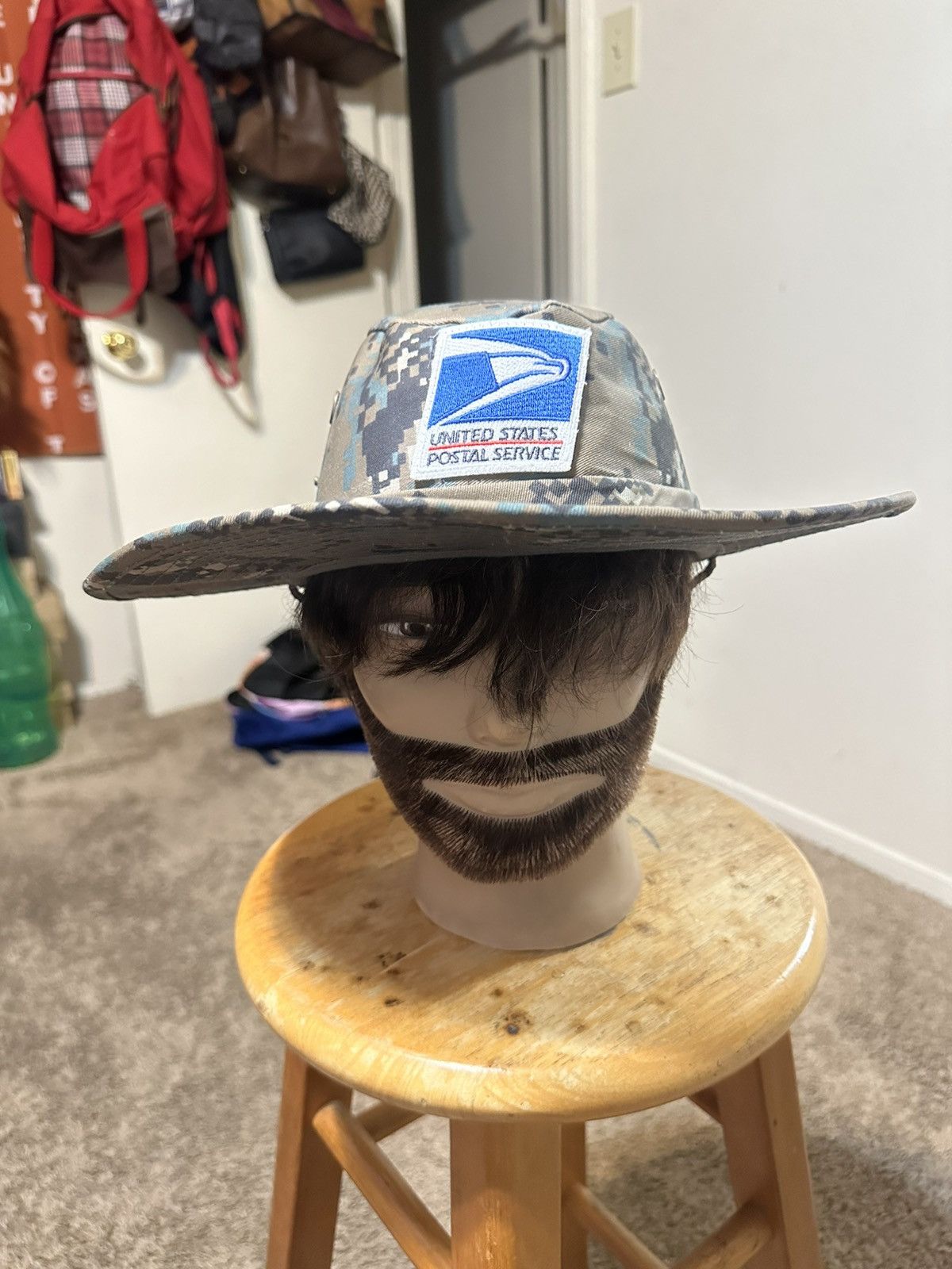 Anti Social Social Club Vintage USPS Mailman “Camouflage” bucket hat 90s Size ONE SIZE - 1 Thumbnail