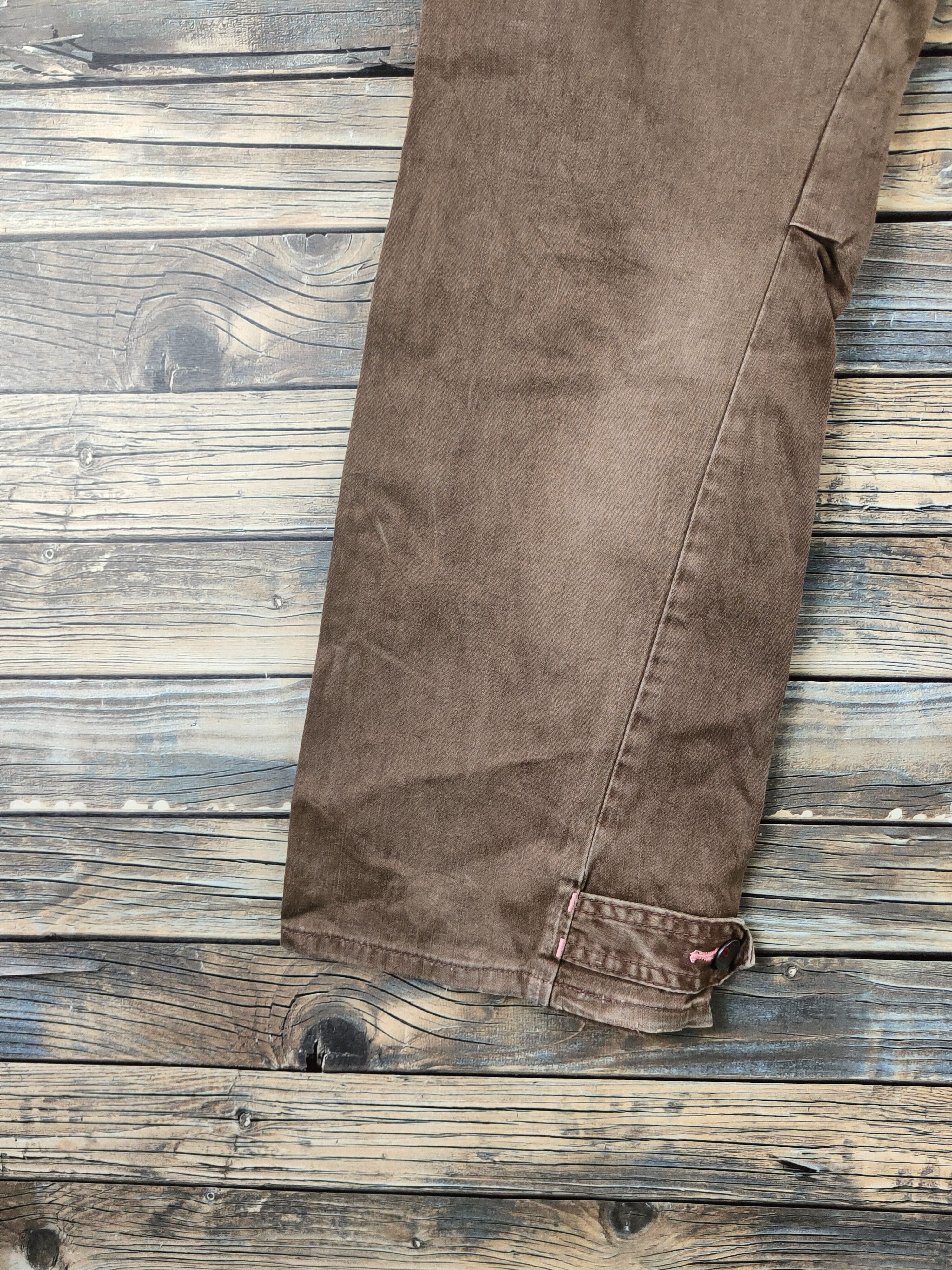 Edwin DL Edwin Brown Multipocket Cargo Pants #46-347 Size US 31 - 10 Thumbnail
