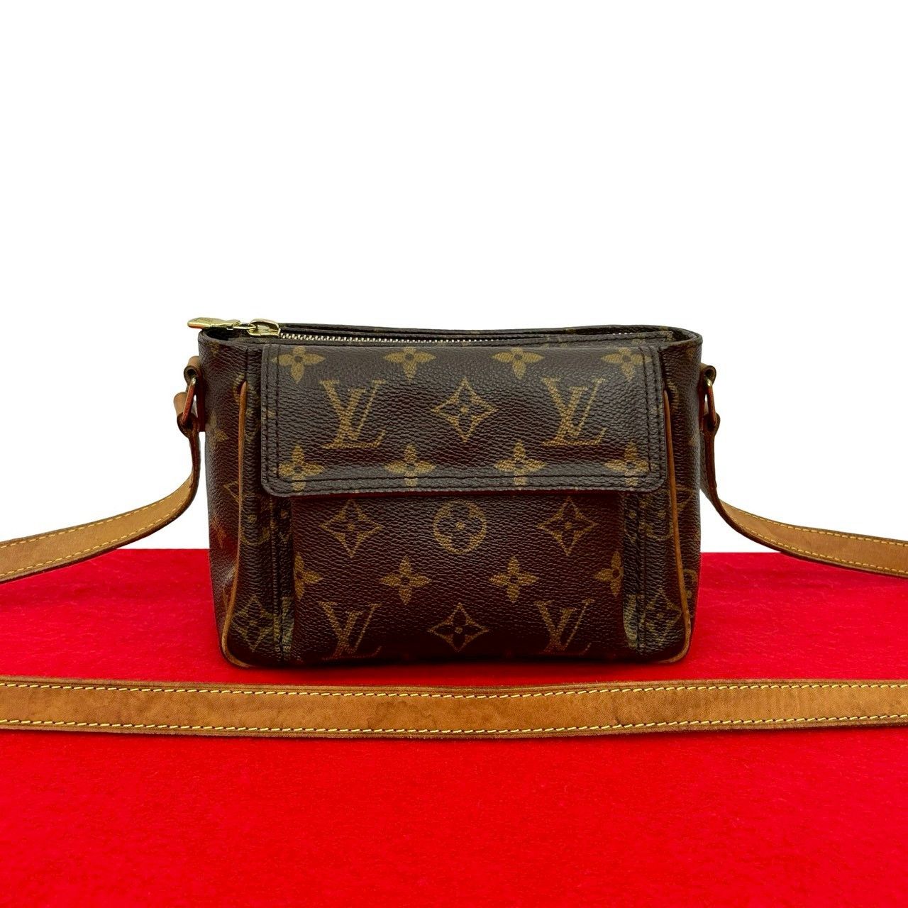 Louis Vuitton Louis Vuitton Louis Vuitton VIVACITE PM Monogram Shoulder Bag Canvas Shoulder Bag DUTY FREE for USA Size ONE SIZE - 1 Thumbnail