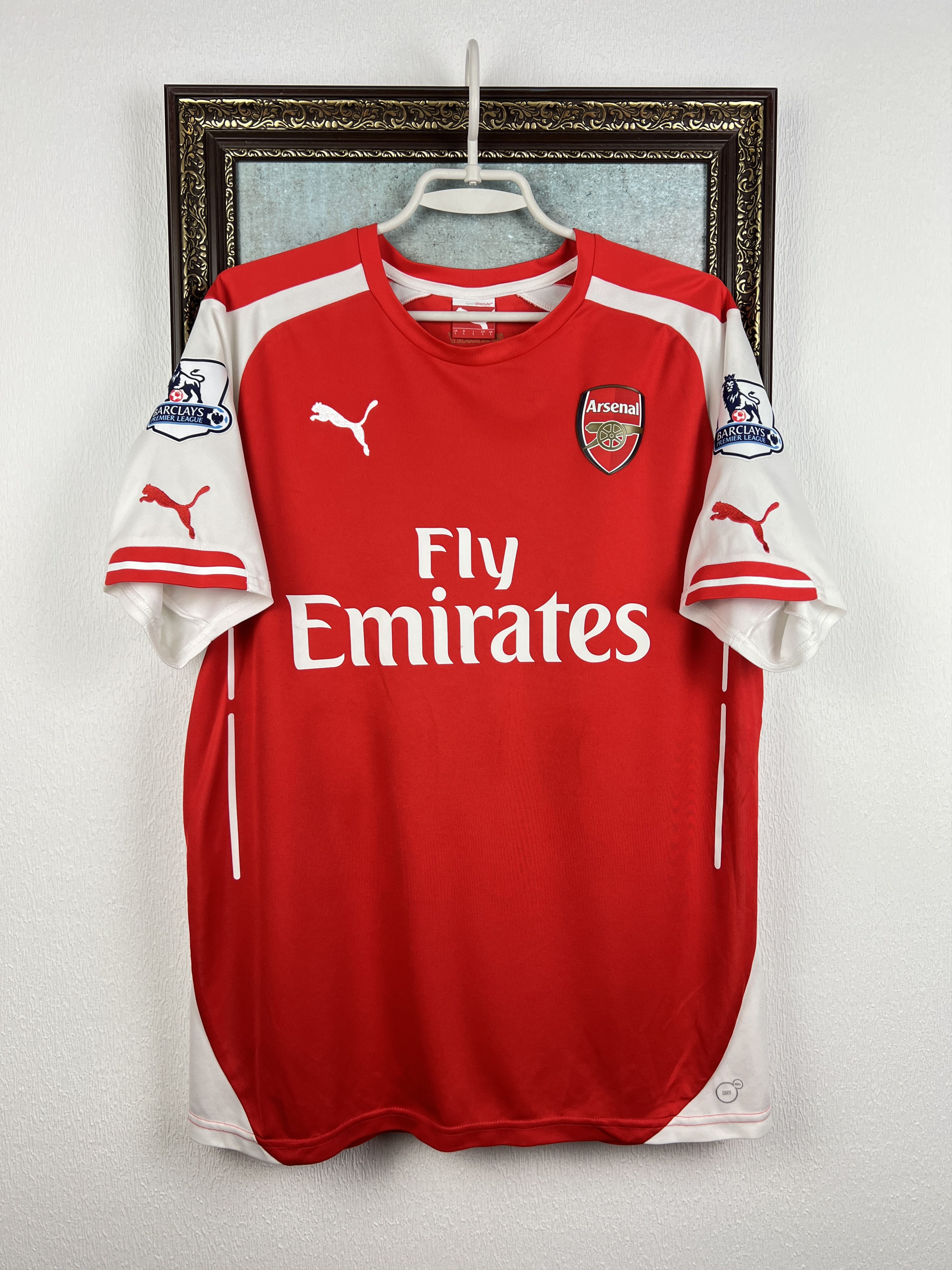 Puma Arsenal Home football shirt Soccer #16 Ramsey Jersey Trikot Size US L / EU 52-54 / 3 - 3 Thumbnail