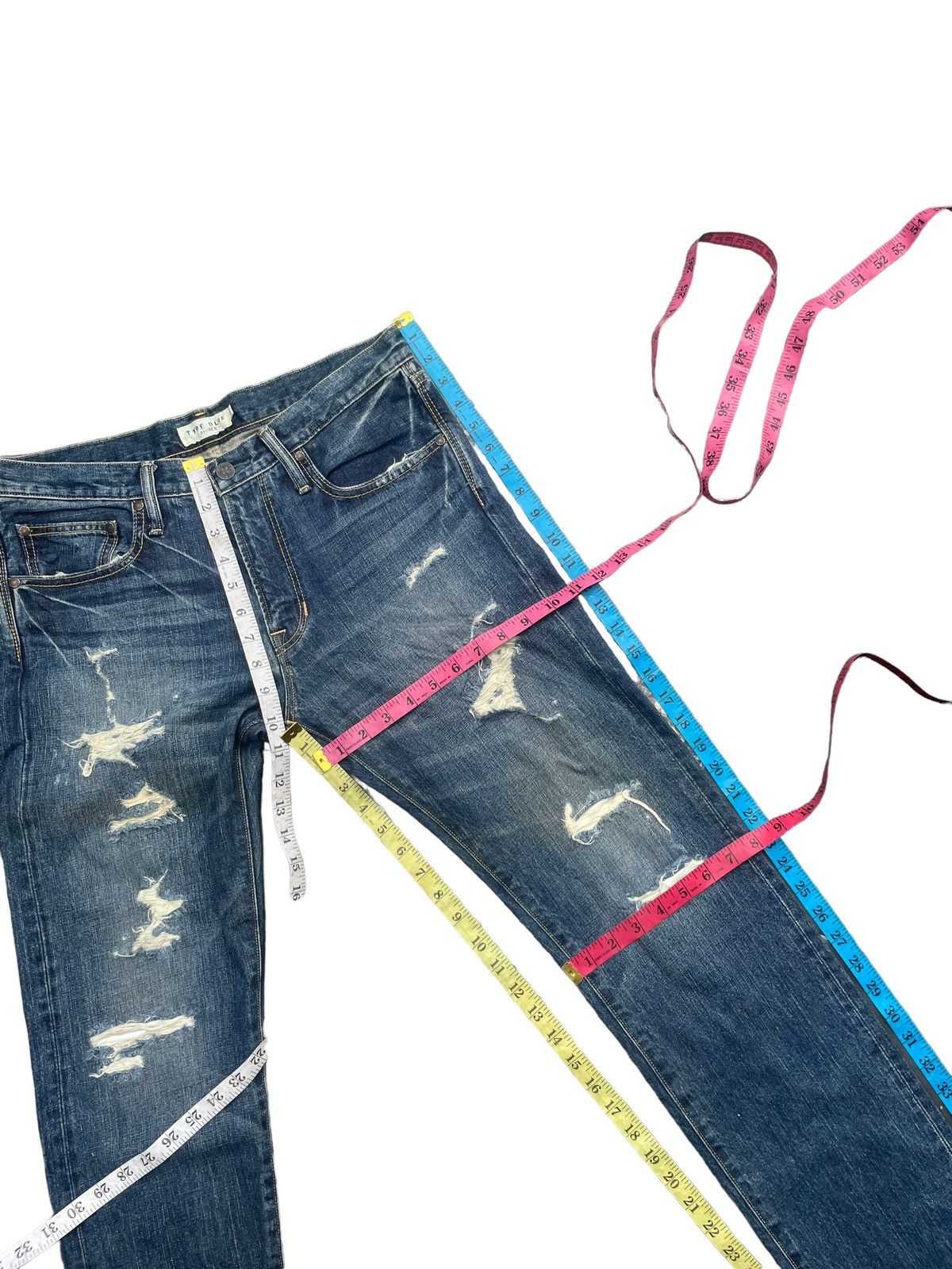 Avirex Avirex Type Blue Distresed Denim Size US 34 / EU 50 - 23 Thumbnail