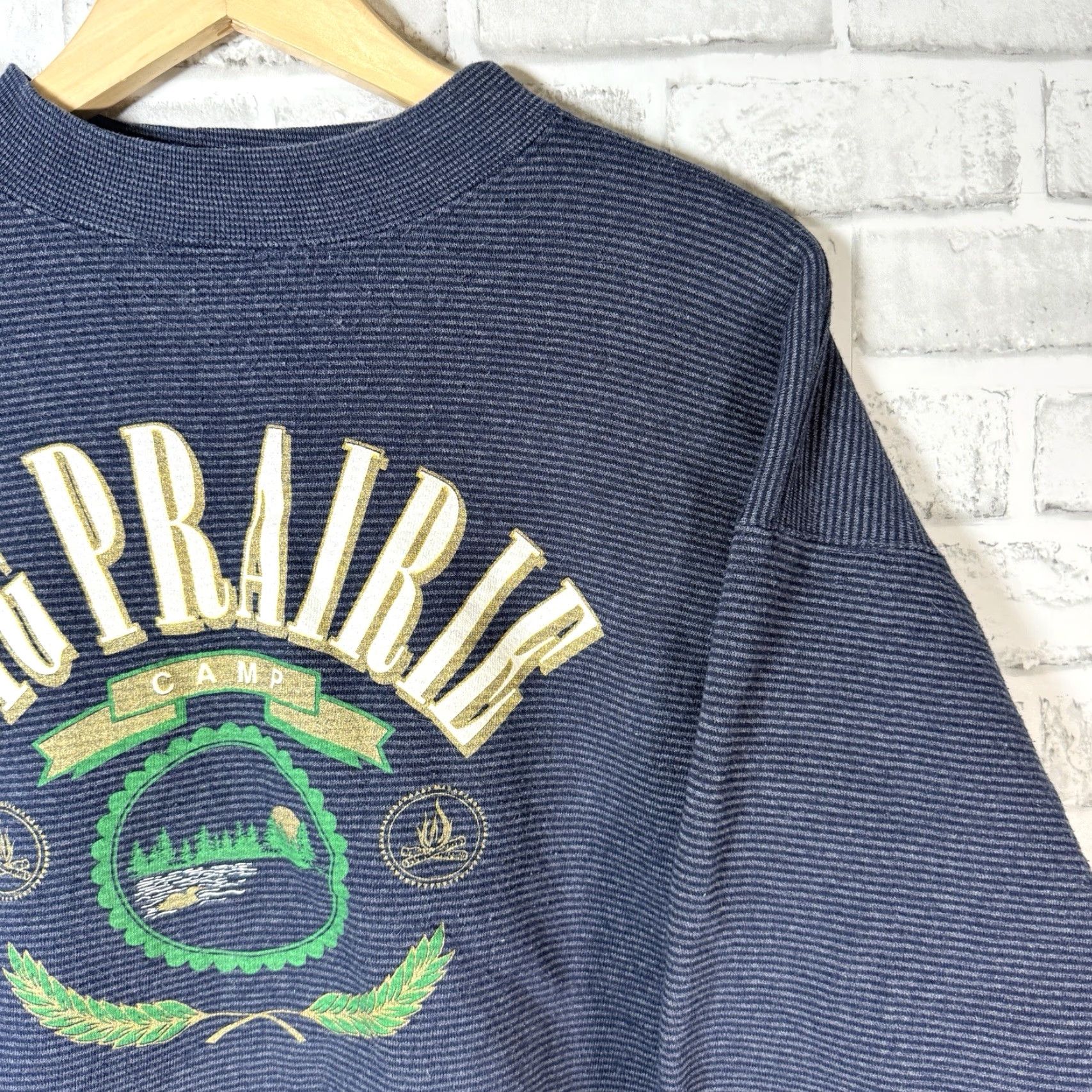 Vintage VINTAGE Genus Hoodie Mens L Gray USA Pullover Shirt? Size US L / EU 52-54 / 3 - 2 Thumbnail