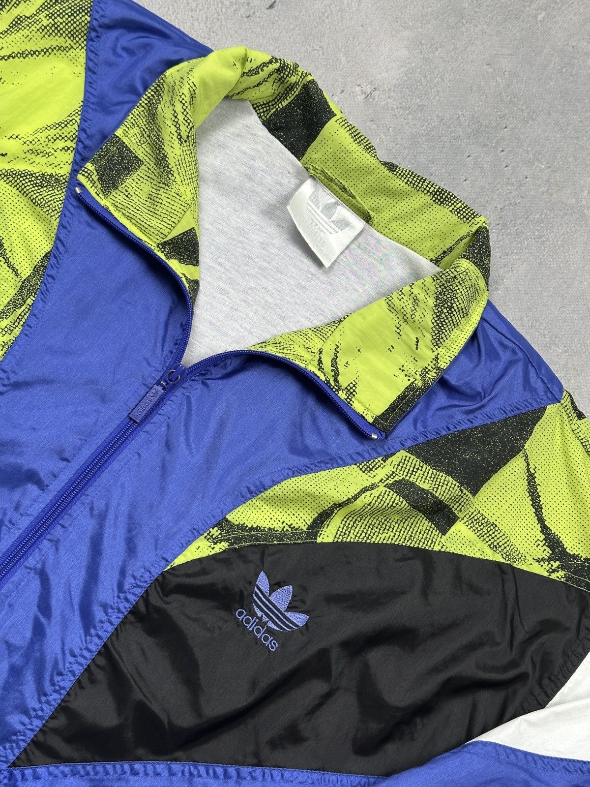 Adidas Vintage adidas Originals 90s Windbreaker Jacket Full-Zip 80s Size US XL / EU 56 / 4 - 11 Thumbnail