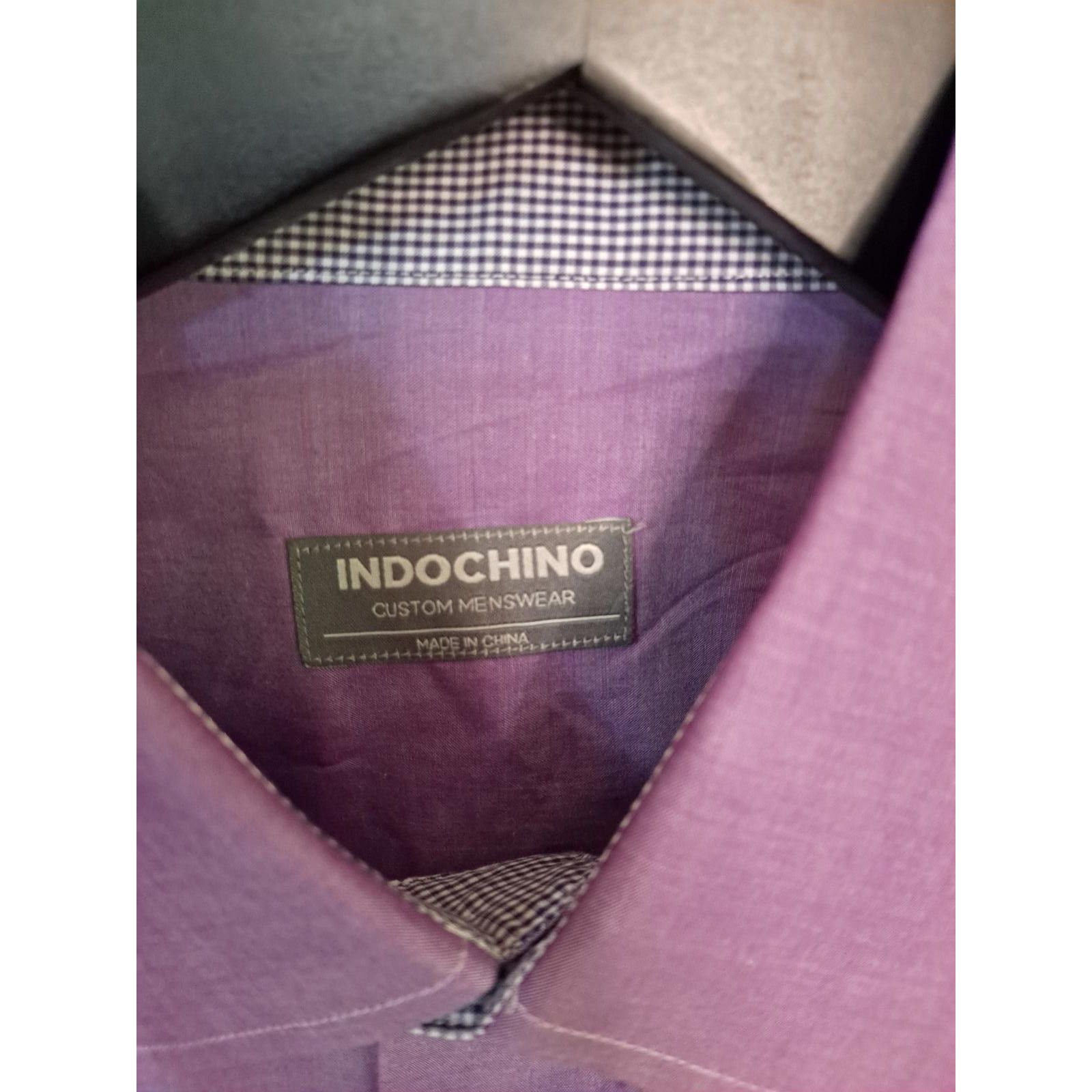 Indochino Indochino Purple Iridescent Button Up Shirt Size US S / EU 44-46 / 1 - 3 Thumbnail