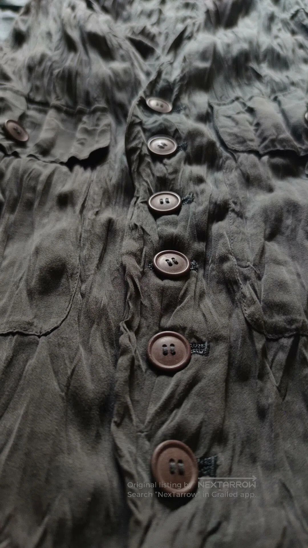 Issey Miyake Issey Miyake Vintage Crinkled Vest. Size M / US 6-8 / IT 42-44 - 6 Thumbnail