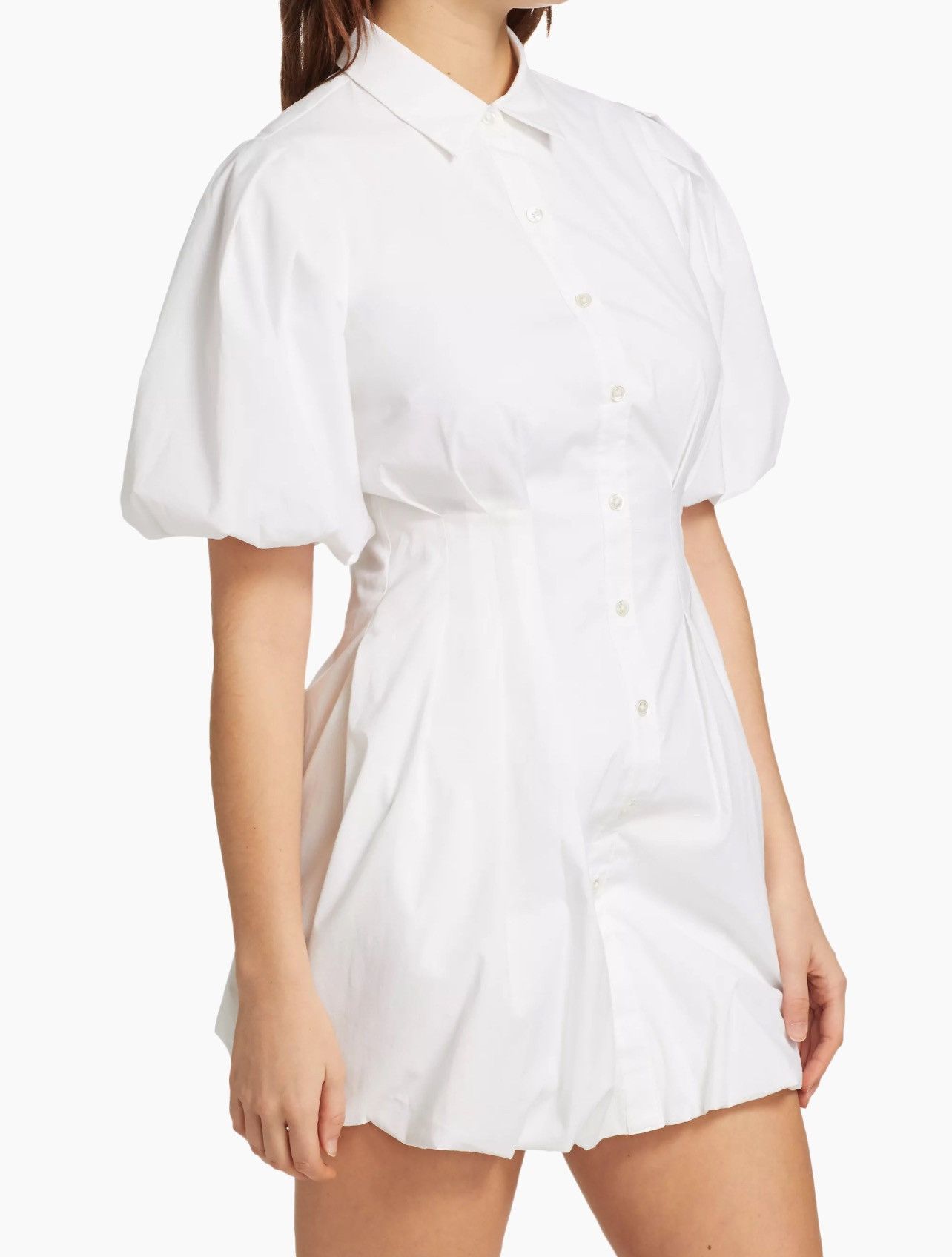 Simkhai SIMKHAI Cleo Puff-Sleeve Minidress size 6 Size M / US 6-8 / IT 42-44 - 2 Thumbnail