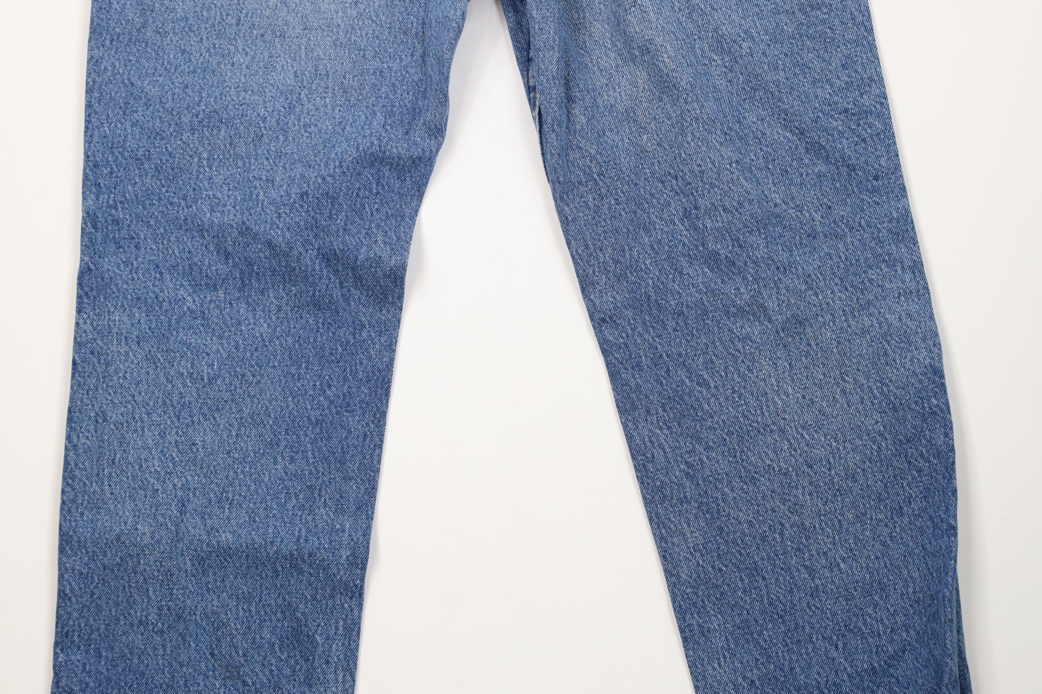 Lee Vintage 90s Lee Straight Leg Denim Jeans Blue Cotton USA Size US 34 / EU 50 - 15 Thumbnail