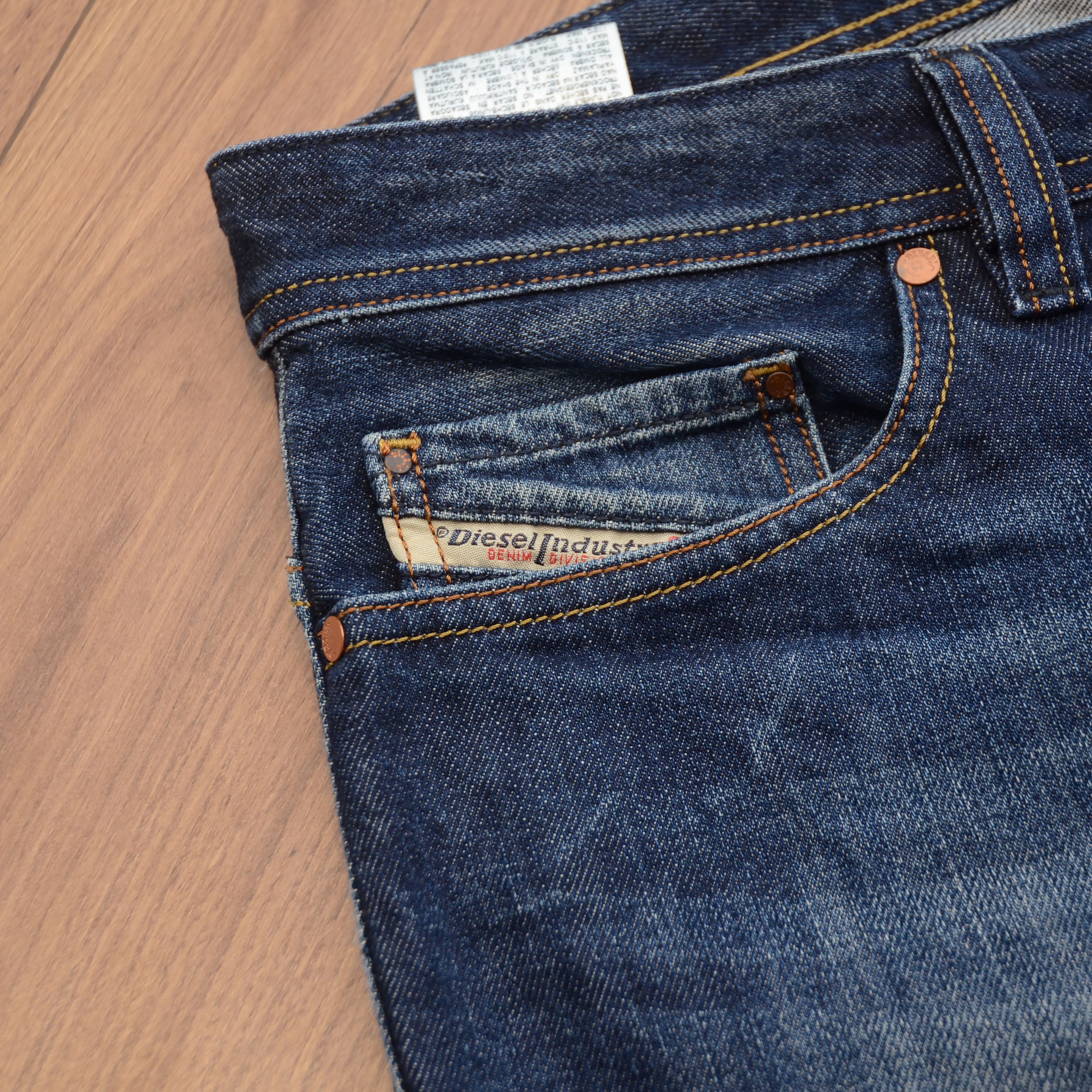 Diesel Diesel Safado Wash 0823G Med Wash Blue Faded Jeans Size US 30 / EU 46 - 5 Thumbnail