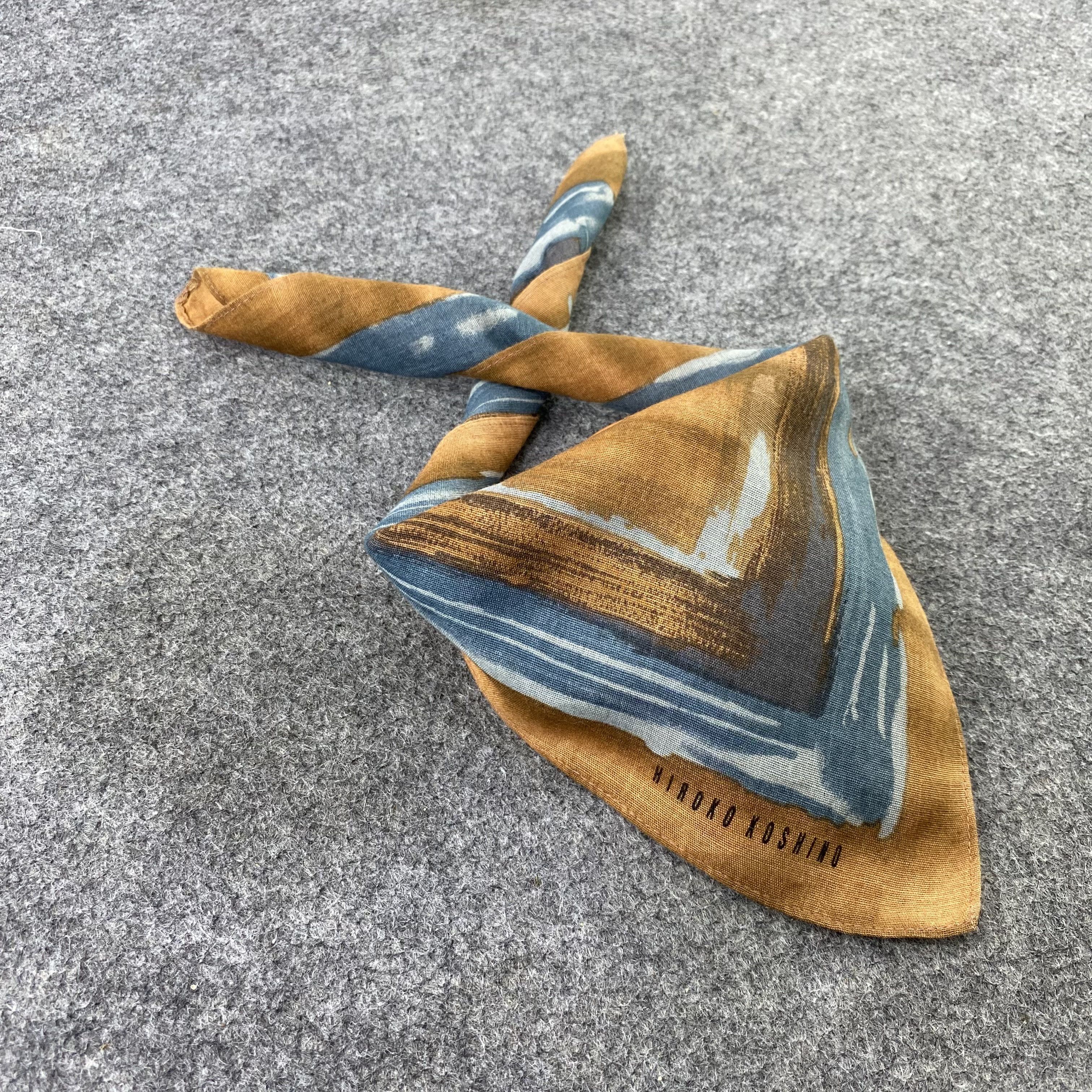 Hiroko Koshino Homme Hiroko Koshino Handkerchief / Bandana / Neckerchief-B612 Size ONE SIZE - 1 Thumbnail