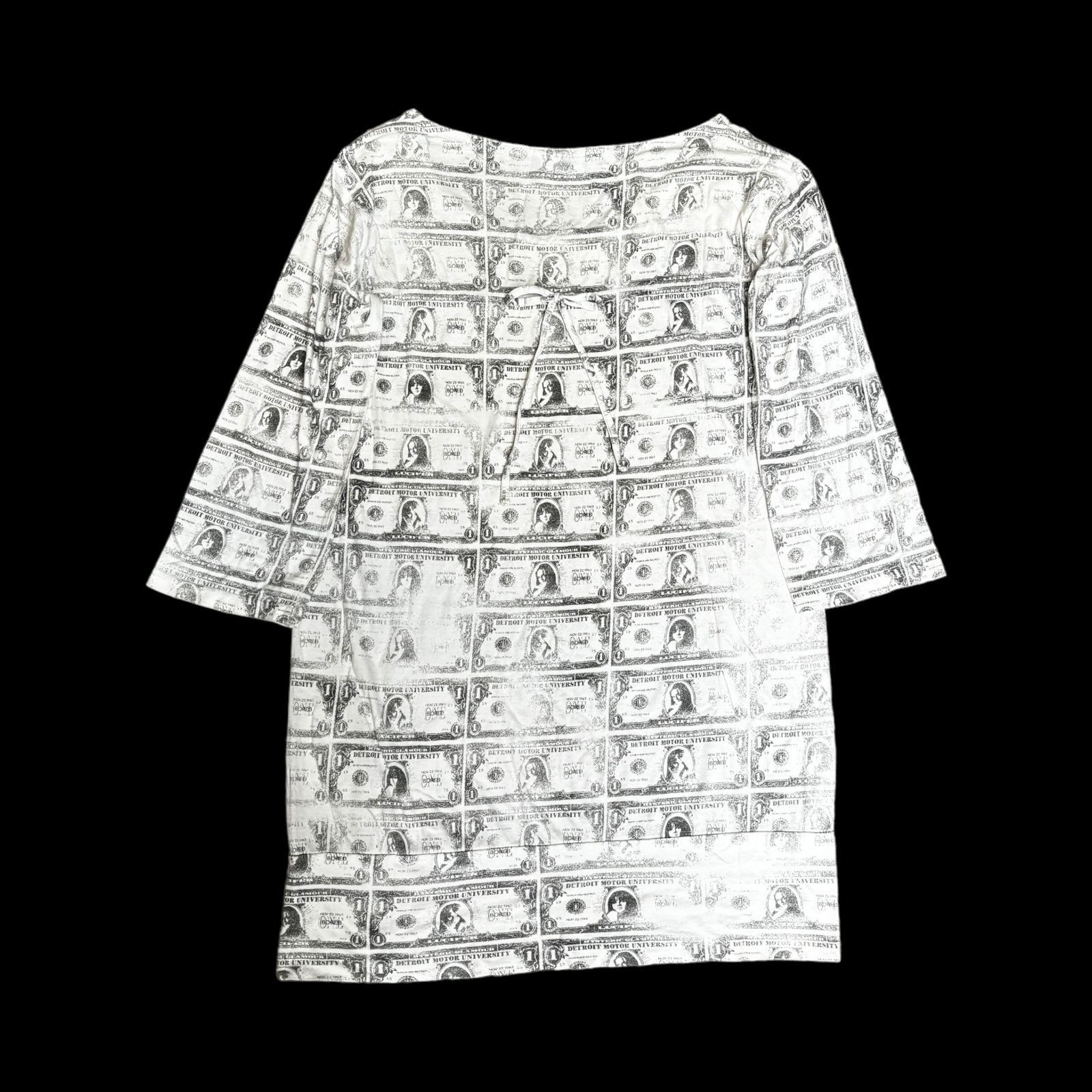 Hysteric Glamour × If Six Was Nine × Vintage Hysteric Glamour Detroit Motor University Lucifer Money Tees Size L / US 10 / IT 46 - 2 Thumbnail