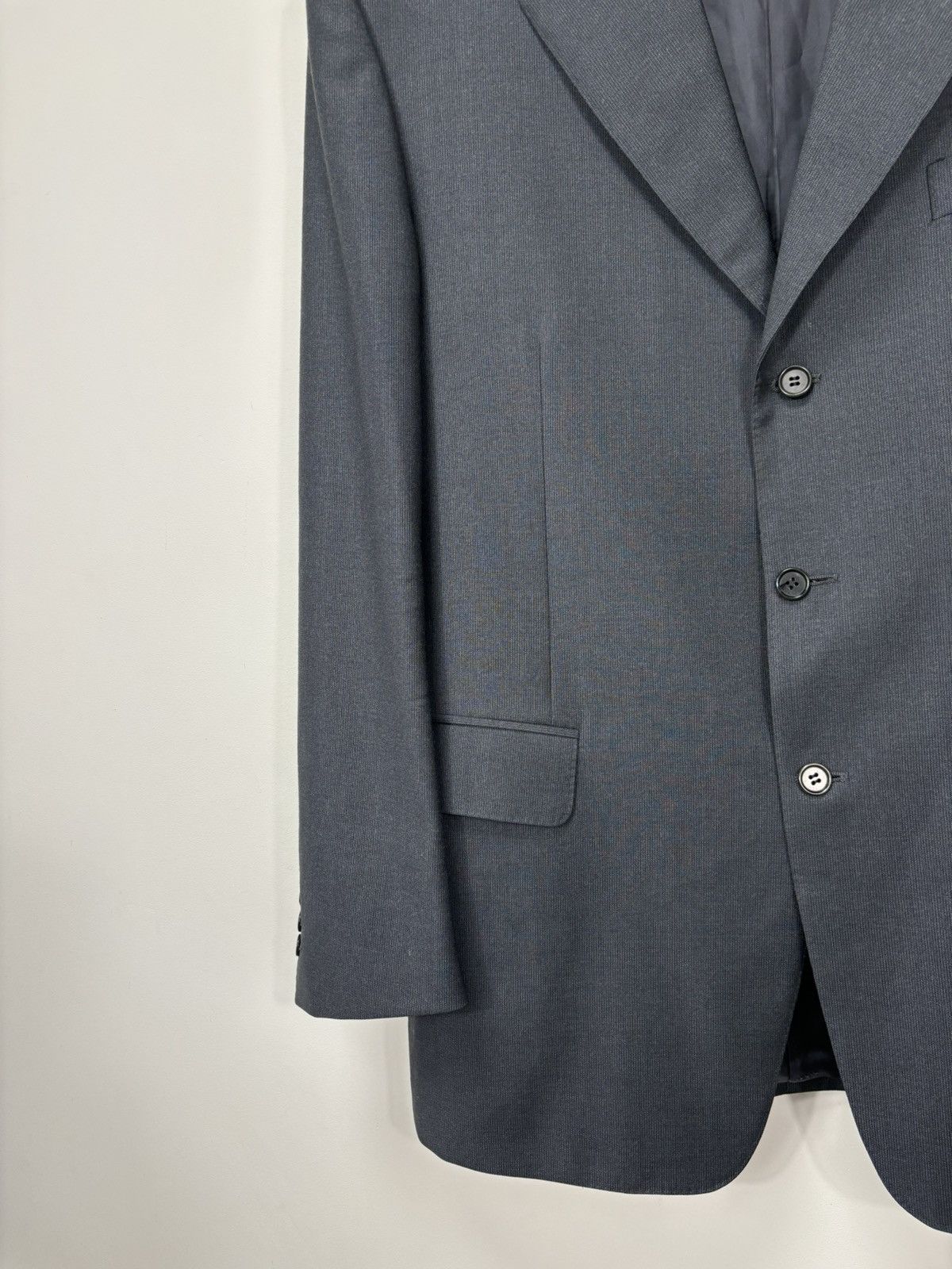 Canali Canali Men’s 3-Buttons Classic Formal Wool Blazer Jacket Size 44R - 6 Thumbnail