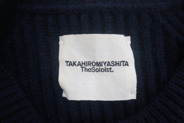 Takahiromiyashita The Soloist. The Soloist Cashmere Sweater Size US M / EU 48-50 / 2 - 3 Thumbnail